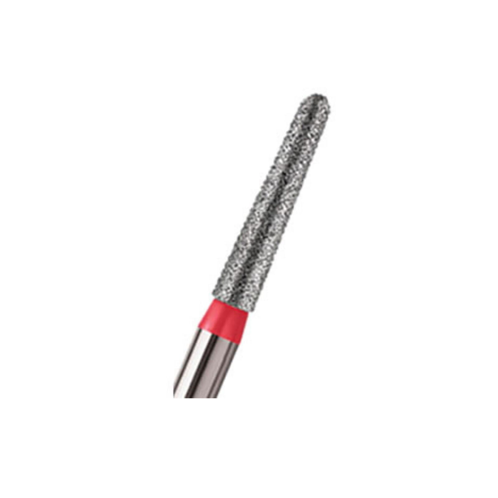 Midwest Multi-Use Diamond Bur FG #878K-021C, Coarse Grit, Taper Modified Bevel, 2.1 mm Diameter, 8.0 mm Length, Friction Grip, 5/Pkg thumbnail 2