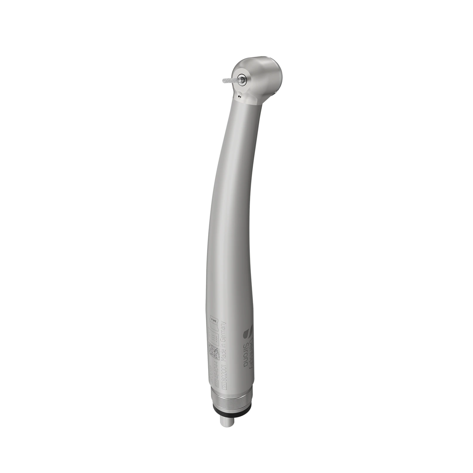Midwest Quiet-Air NFO Fixed Backend High Speed Air Handpiece, Push-Button Autochuck, Non-Fiber Optic, Single Spray, 30W, 484044 thumbnail 2