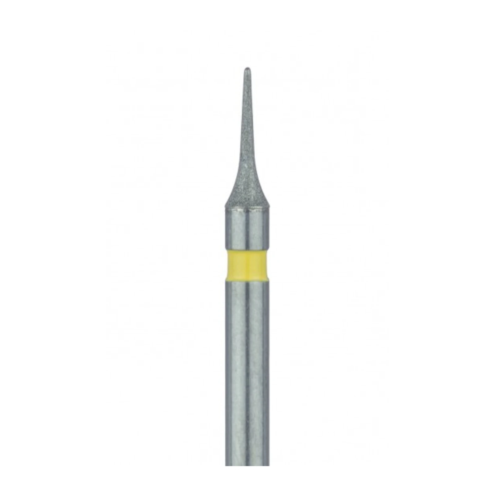 Meisinger Multi-Use Diamond Burs, FG, Interproximal, # 820C, 1.6 mm, Extra Fine, Yellow, 5/Pk, 820C-016-FG - Meisinger Multi-Use Diamond Burs, FG, Interproximal, # 820C, 1.6 mm, Extra Fine, Yellow, 5/Pk, 820C-016-FG - Image 1