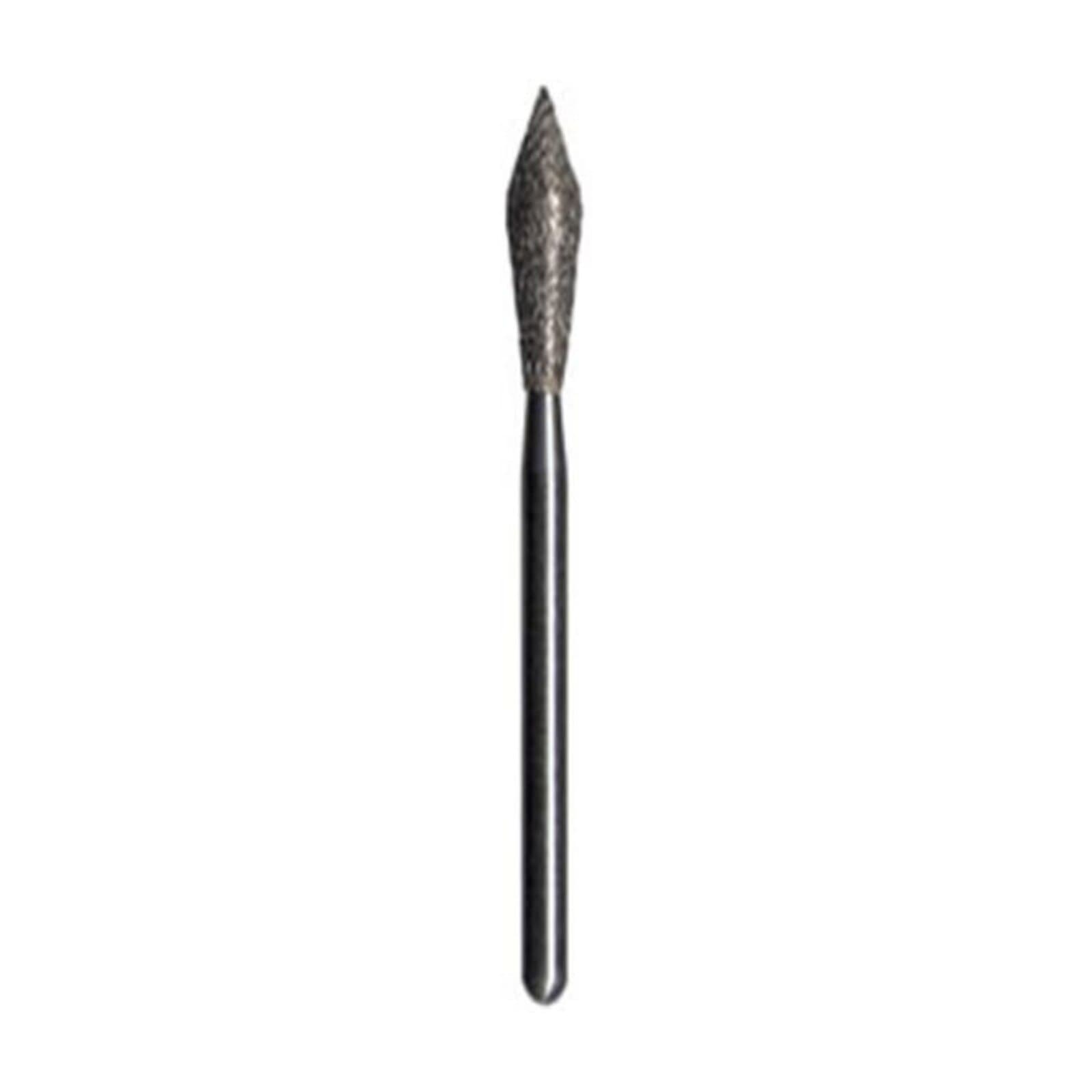 Midwest Multi-Use Diamond Bur FG #899-021M, Medium Grit, Football Shape, 2.1 mm Diameter, 6.5 mm Length, Friction Grip, 5/Pkg thumbnail 2
