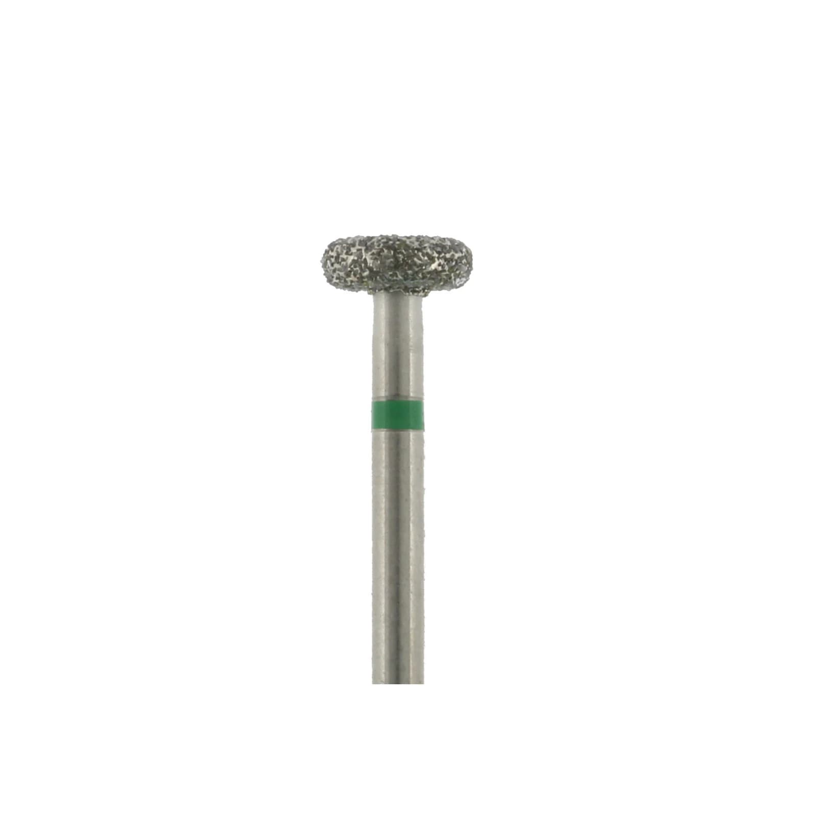 Midwest Multi-Use Diamond Bur, FG, Coarse, Wheel Rounded Edge, 909-040C, 4.0 mm Diameter, 1.4 mm Length, 5/Pk, 471383 thumbnail 2