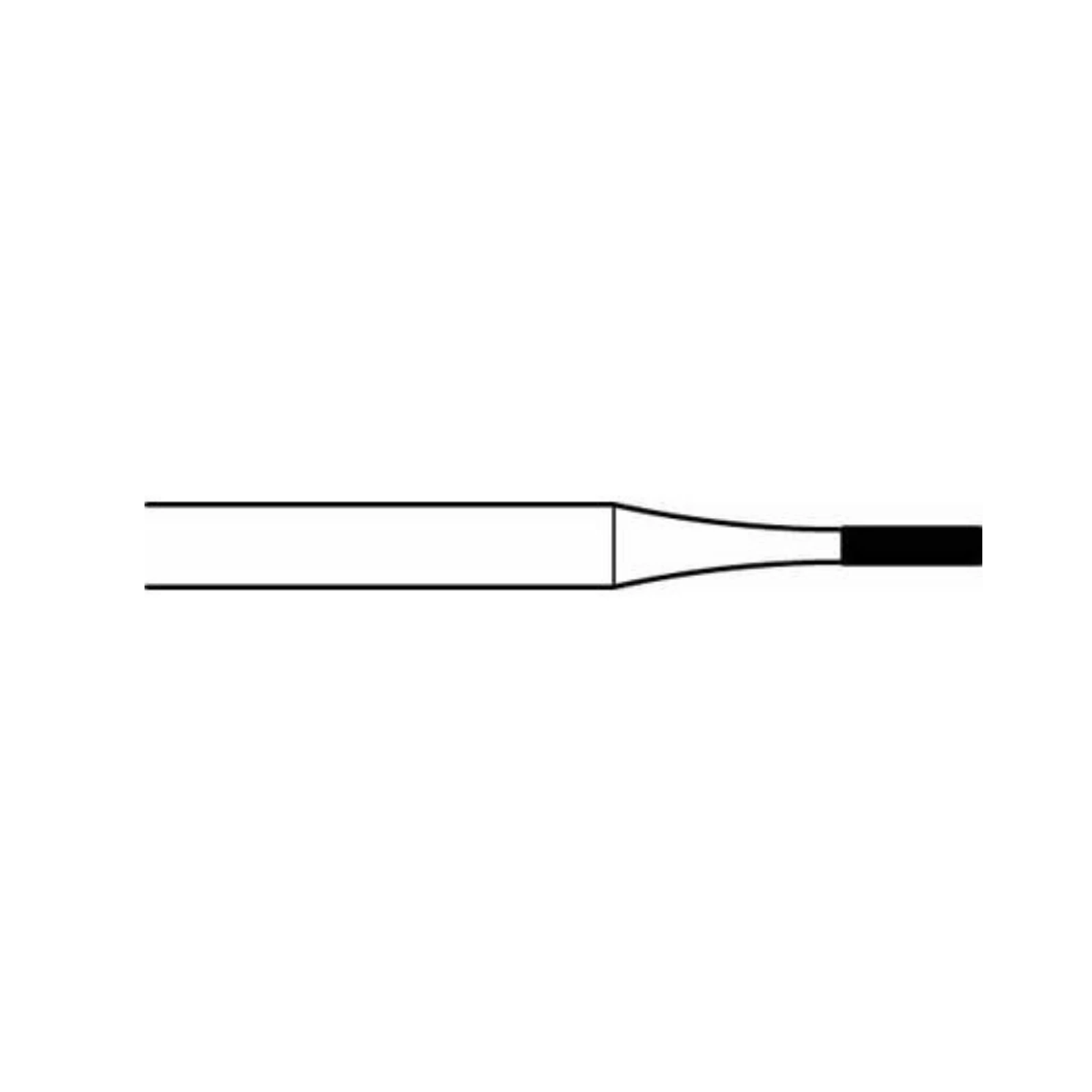 Midwest Once Sterile Carbide Bur FG 151-Z, Tapered Fissure, 1.6 mm, 10/Pk, 319251 - Midwest Once Oral Surgical Burs FG 151-Z 10/Pk - Image 1