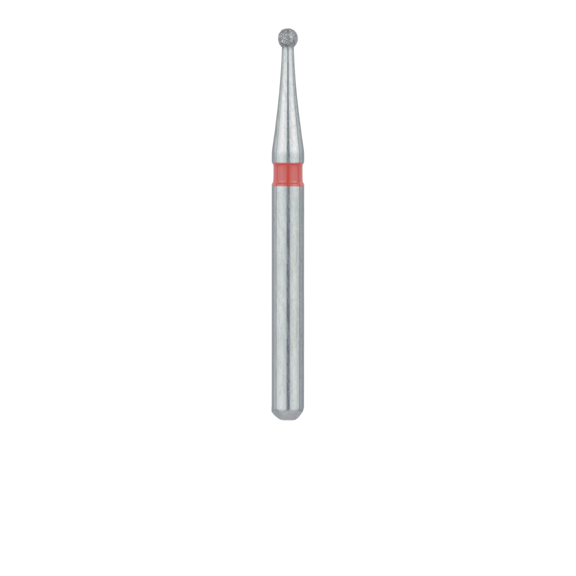 Meisinger 801F-010-FG Fine Grit Round Diamond Bur, Friction Grip, 1.0 mm Head Diameter, 5/Pkg thumbnail 3