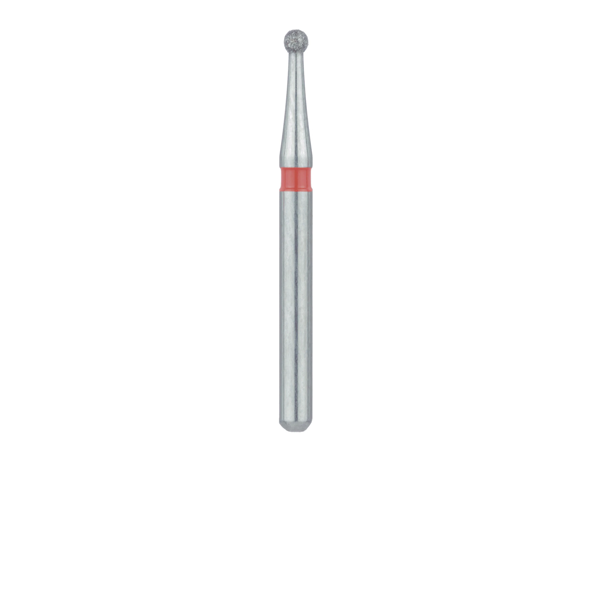 Meisinger Multi-Use Diamond Bur, FG, Round, #801F, 1.2 mm, Fine (Red), 5/Pk, 801F-012-FG thumbnail 3