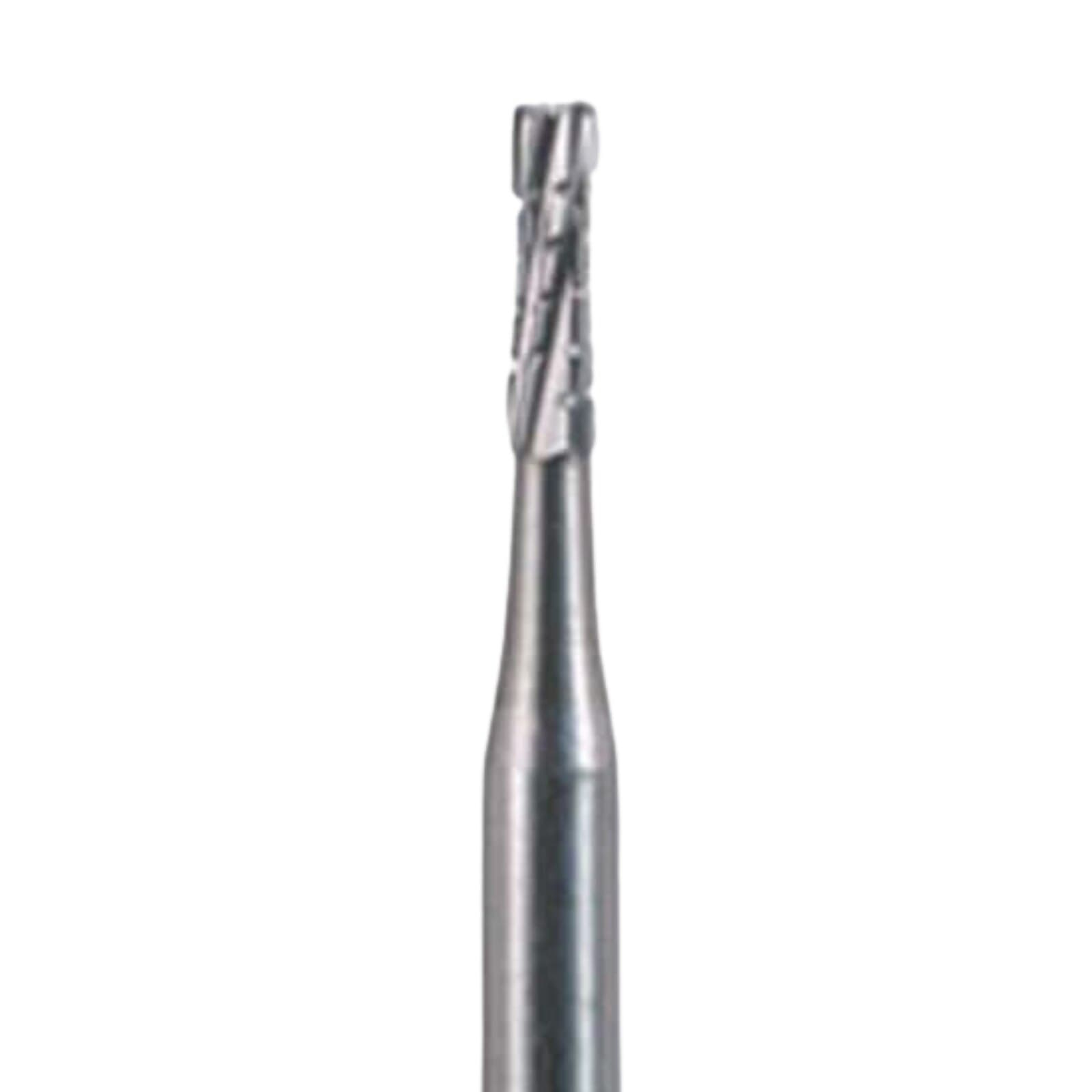NeoBurr Surgical Carbide Single-Use Burs, FG, Straight Fissure Cross Cut, #557, 1.0 mm, 25/Pk, NBSL557 / NBFGSL557 thumbnail 6