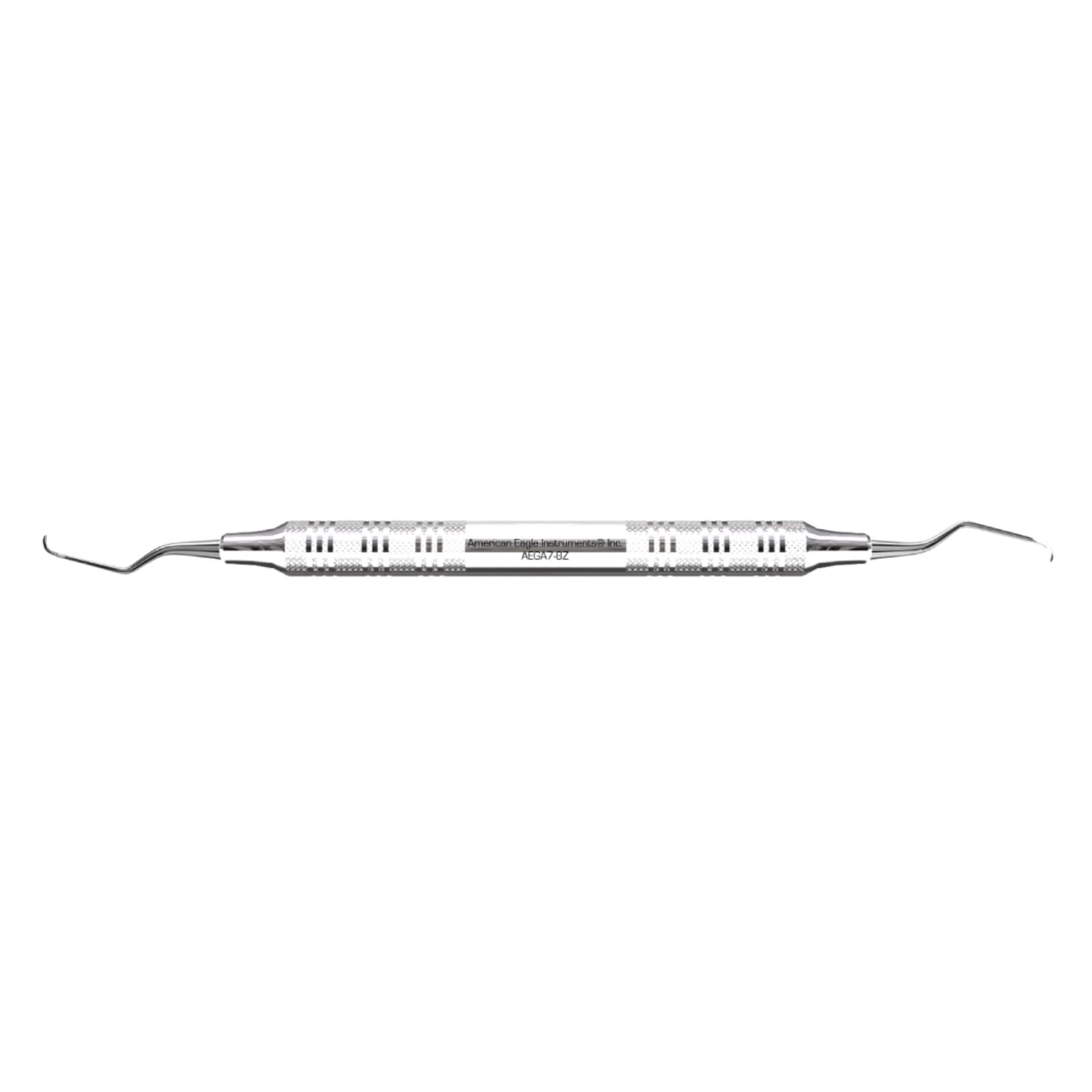 American Eagle Gracey +3 Access Curette #7/8, 3/8" Stainless Steel Handle - Curette Gracey Access 7-8 3/8 SS - Image 1