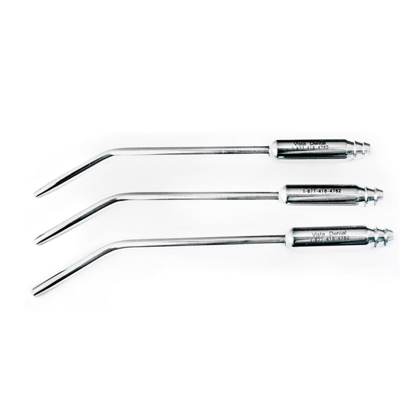 Vista Apex Appli-Vac Surgical Aspirator Tip, 3.0mm Opening, 1/4" Diameter, 6" Length, Style 46P3A, #801011 thumbnail 4