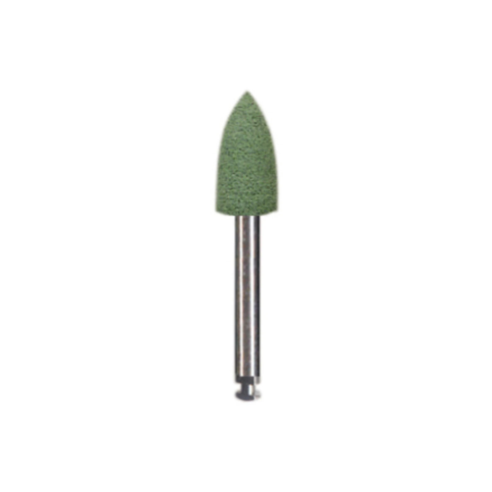 Dedeco Hi-Glaze Diamond-Filled Silicone Midget Polisher, RA Point, Coarse, Green, 3/Box thumbnail 6