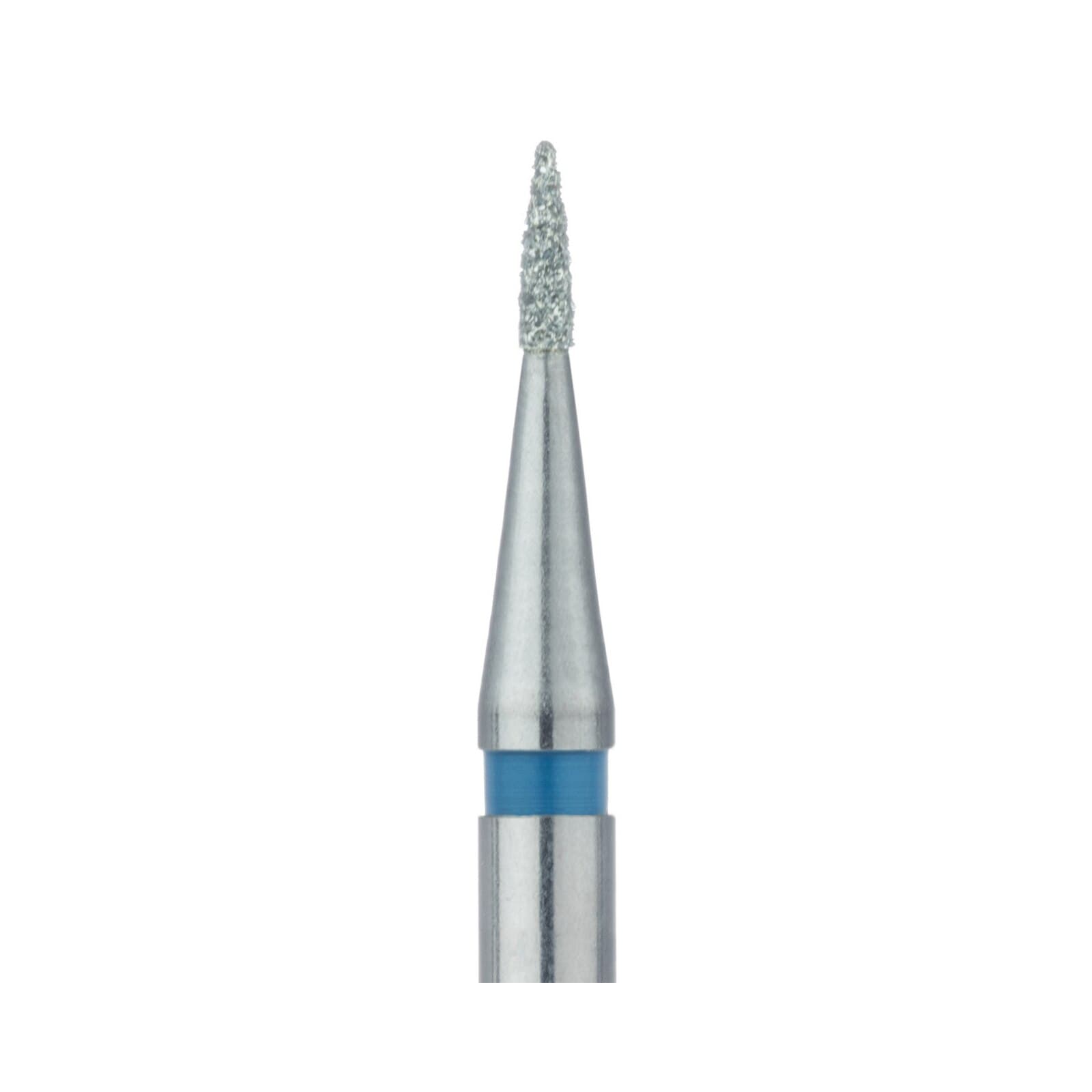 Meisinger 860-010-RA Medium Diamond Bur, Short Flame, Right Angle, 1.0 mm Diameter, 5/Pack thumbnail 3