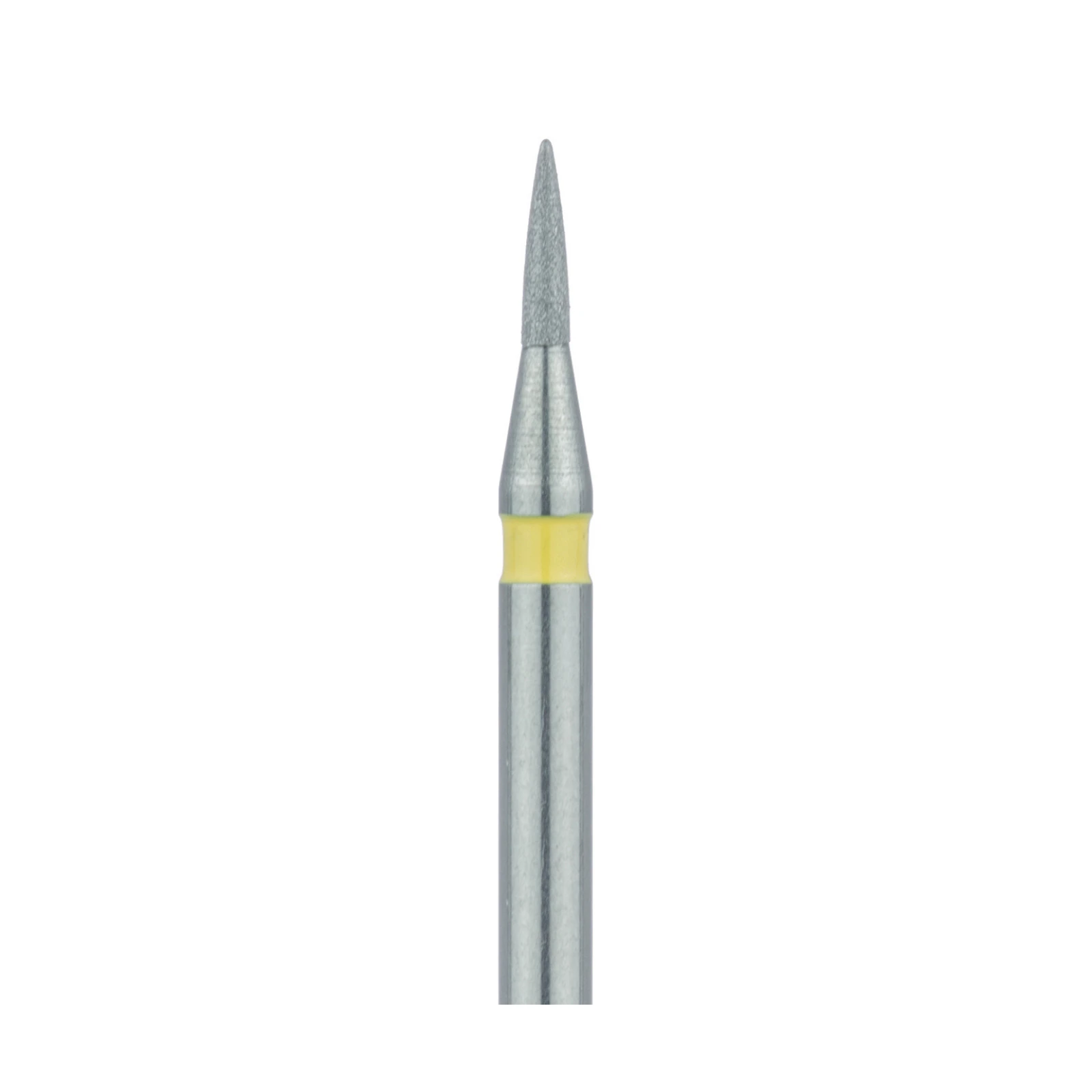 Meisinger 860C-009 Extra Fine Diamond Bur, Short Flame, FG (Friction Grip), 0.9 mm, 5/Pack thumbnail 3