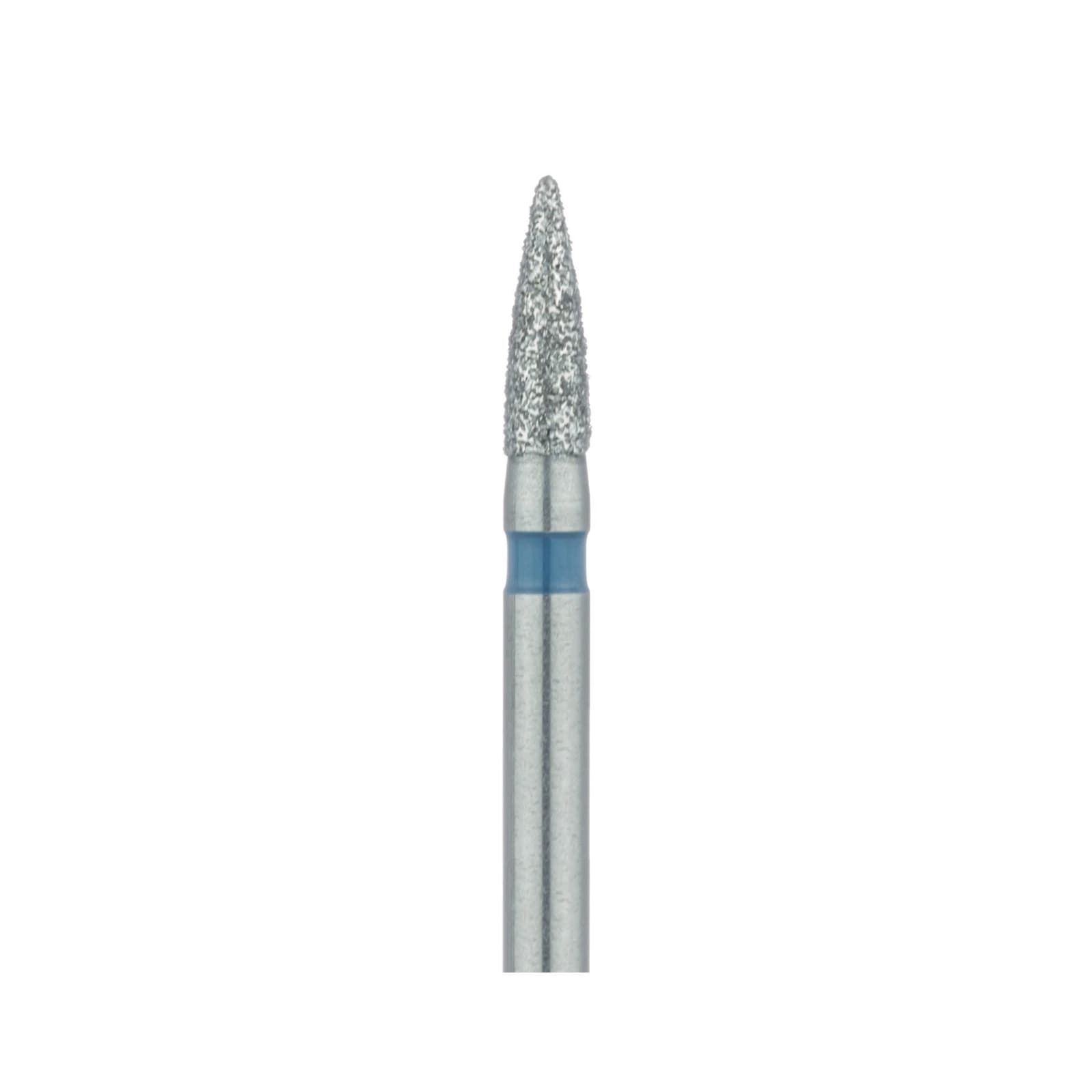 Meisinger 861-016 HP Medium Flame Diamond Bur, 1.6 mm Head, 5/Pack - Meisinger HP Diamonds - 861-016 - Medium - Image 1
