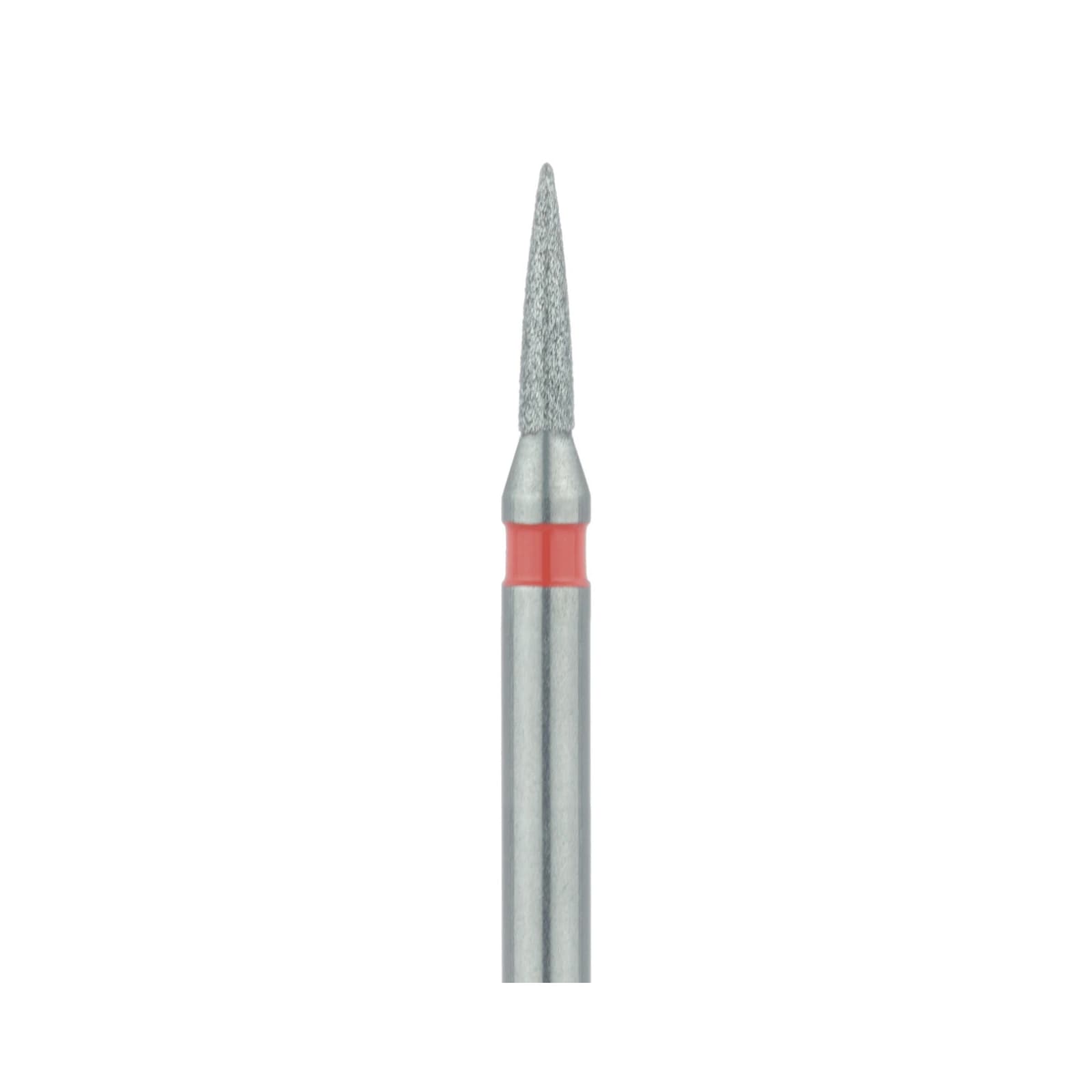 Meisinger Multi-Use Diamond Bur, Friction Grip, Flame, 861F, 1.0 mm, Fine (Red), 5/Pk, 861F-010-FG thumbnail 4