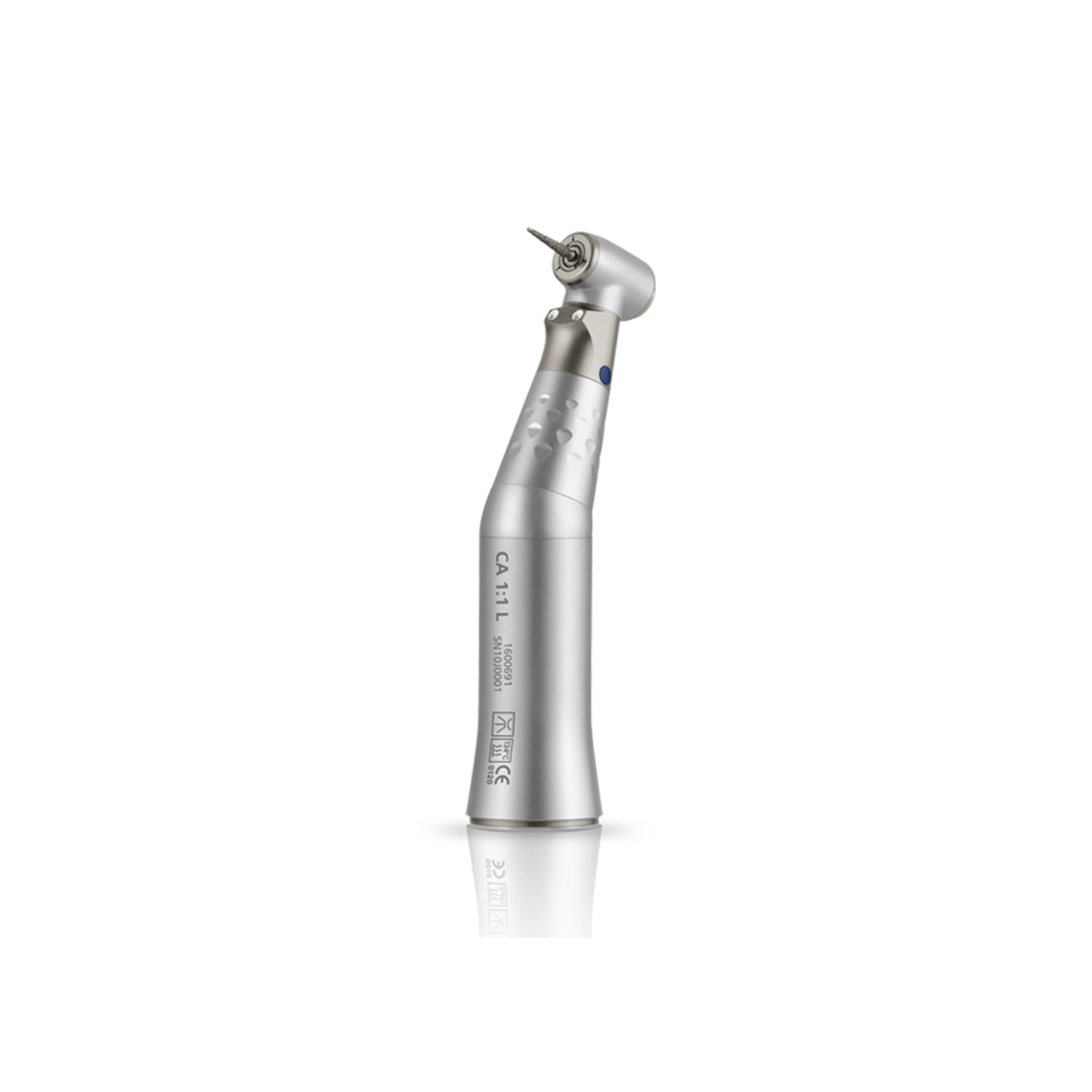 Bien-Air Classic CA 1:1 L Low Speed Electric Contra Angle Handpiece, Fiber Optic, Push Button, 1600384-001 thumbnail 2