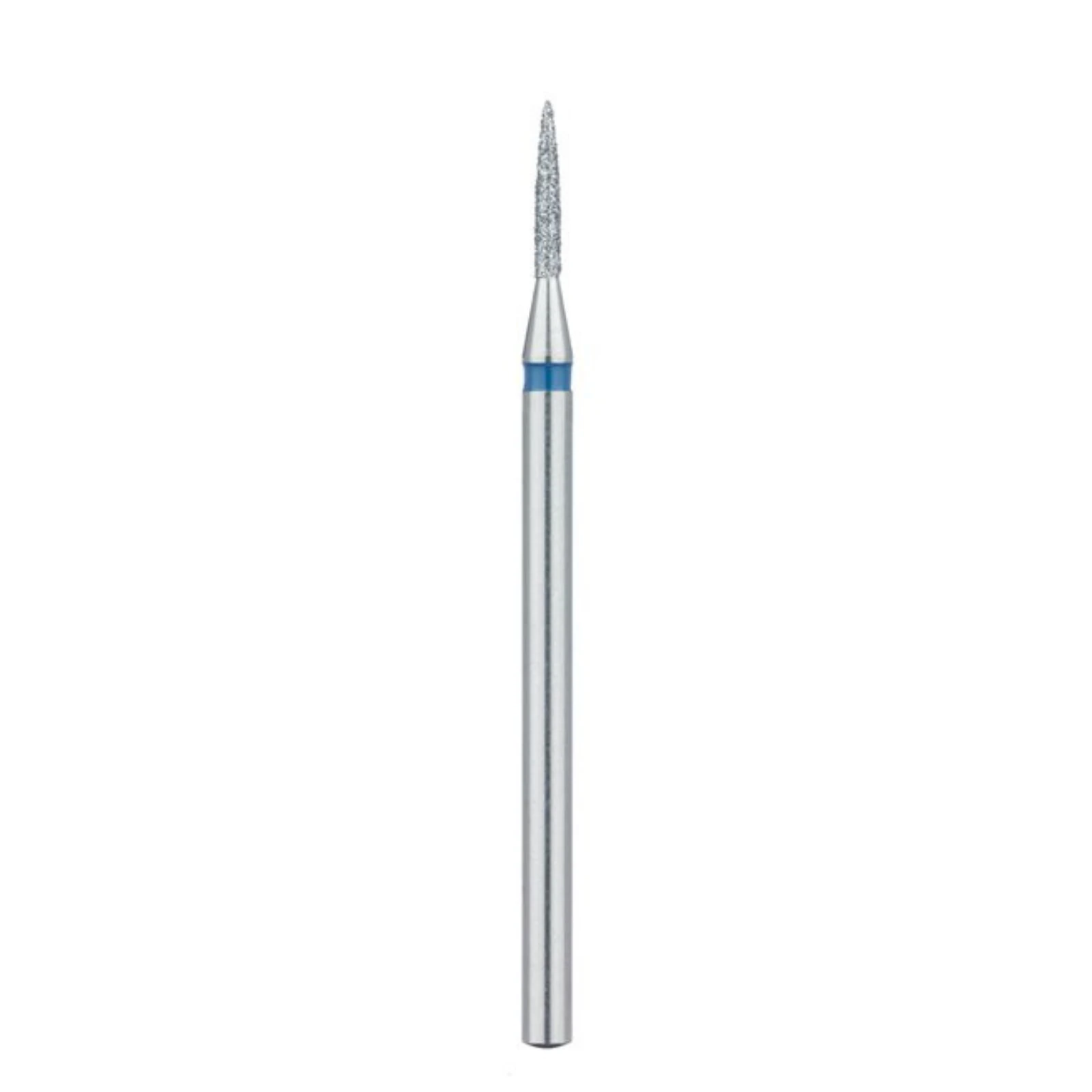 Meisinger 862-012-HP Diamond Bur, Flame Shape, Medium Grit, 1.2 mm Diameter, HP Shank, 5/Pack thumbnail 3