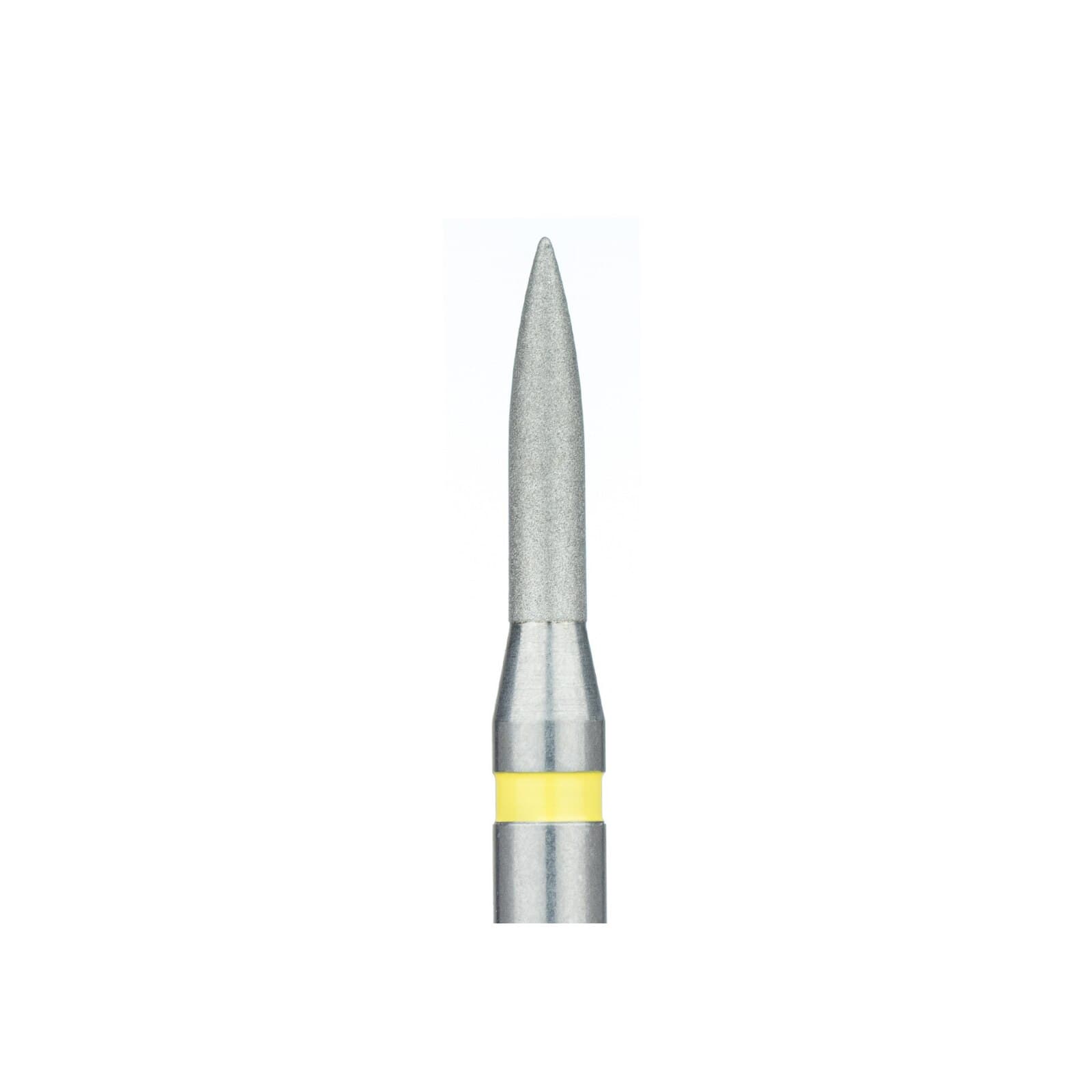 Meisinger 862C-016-RA X-Fine Diamond Bur, Flame Shape, Right Angle, 1.6 mm Diameter, 5/Pack thumbnail 3