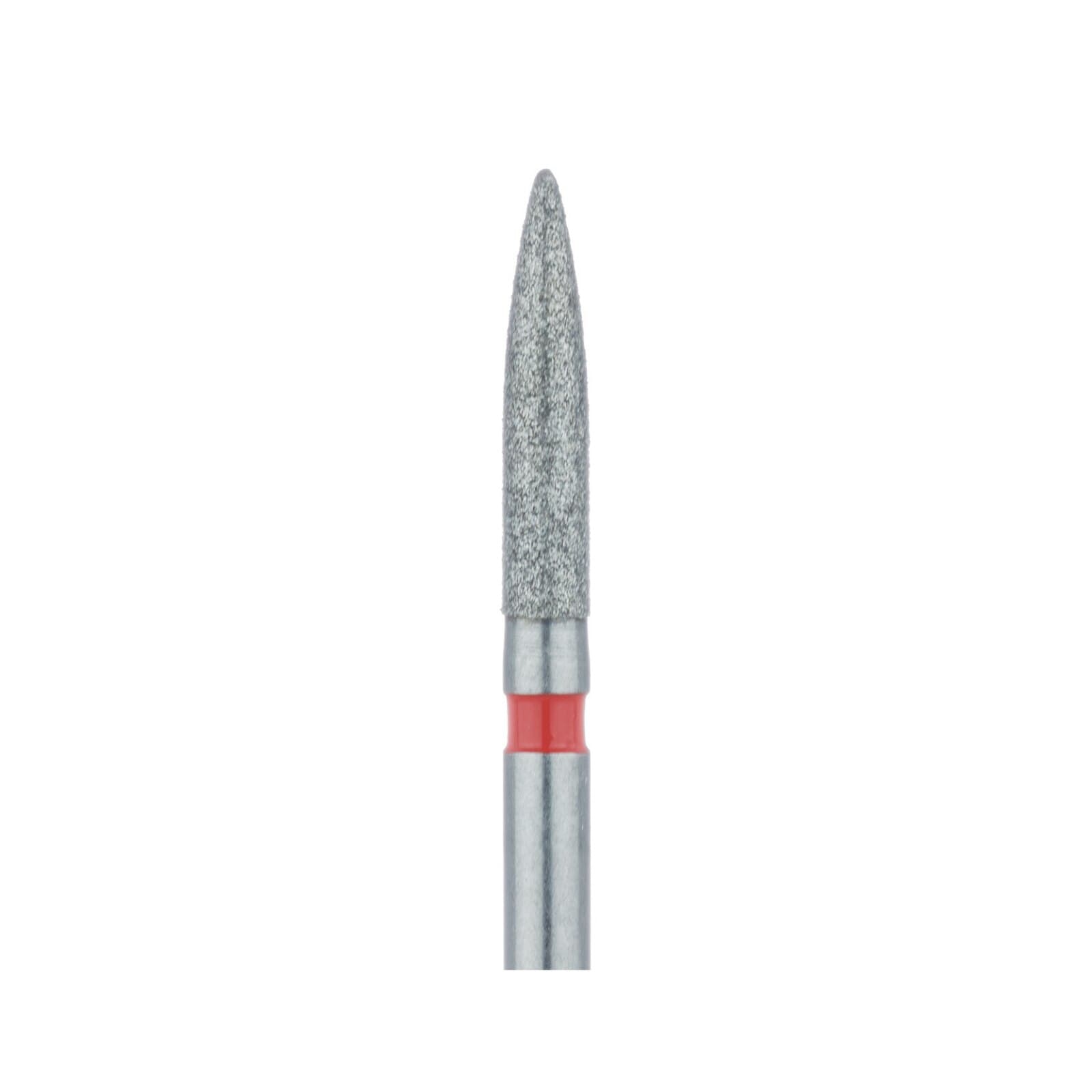 Meisinger Multi-Use Diamond Bur, FG, Flame, #862F, 1.6 mm, Fine (Red), 5/Pk, 862F-016-FG thumbnail 4
