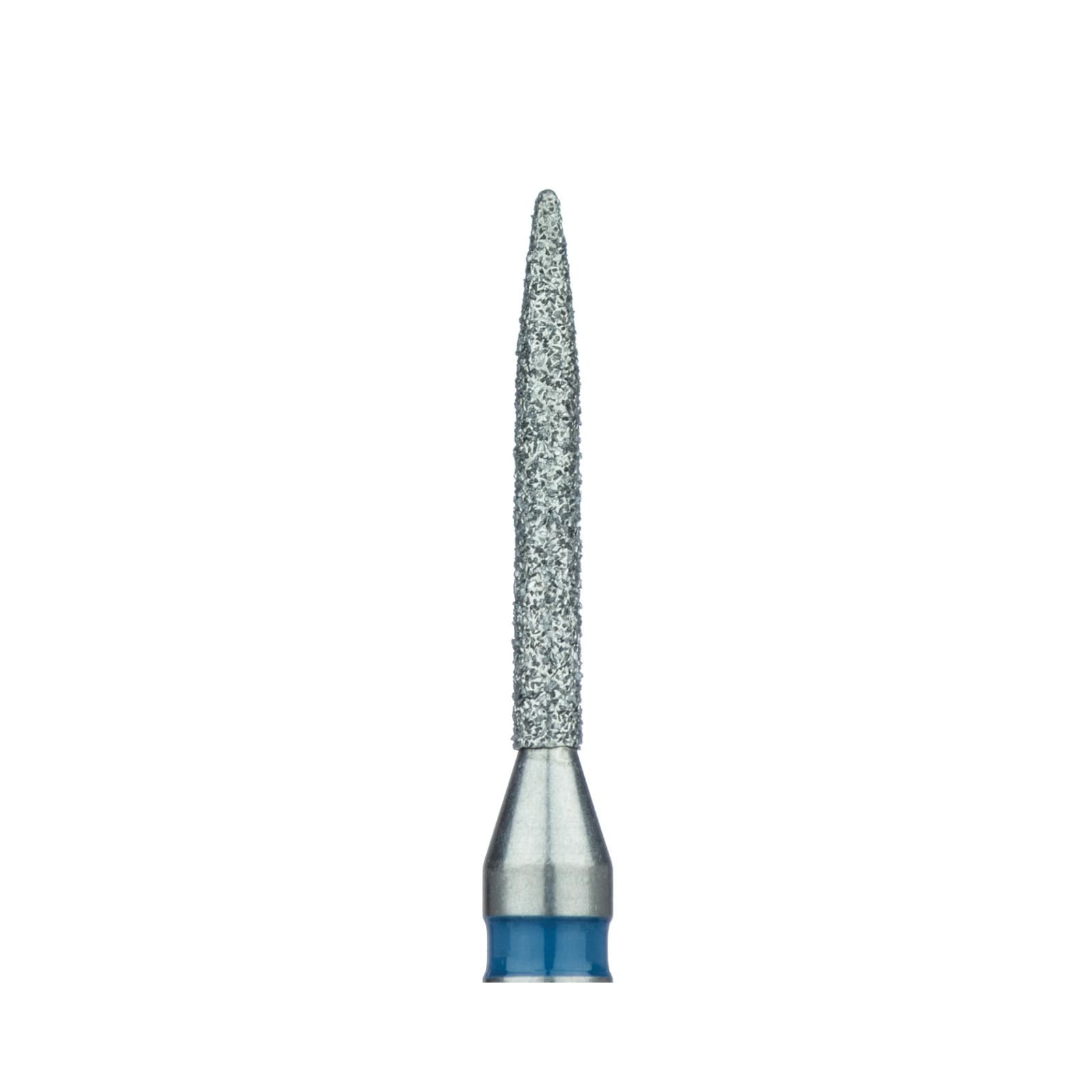 Meisinger 863-012-RA Multi-Use Diamond Bur, Flame Shape, 1.2 mm Diameter, Medium Grit, Right Angle, 5/Pk thumbnail 3