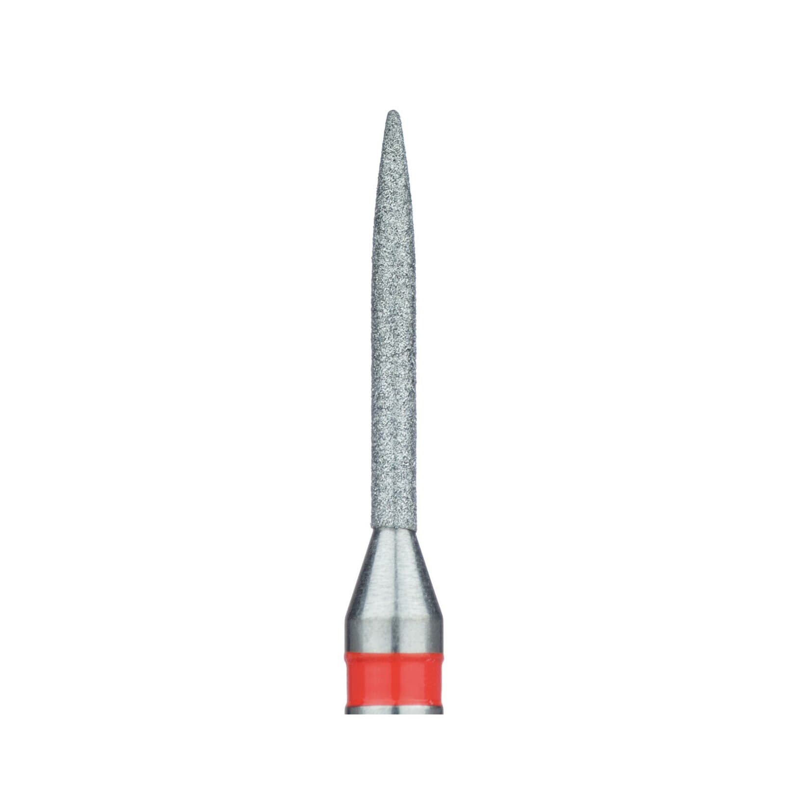 Meisinger 863F-012-RA Fine Diamond Bur, Long Flame, Right Angle, 1.2 mm, 5/Pk thumbnail 3
