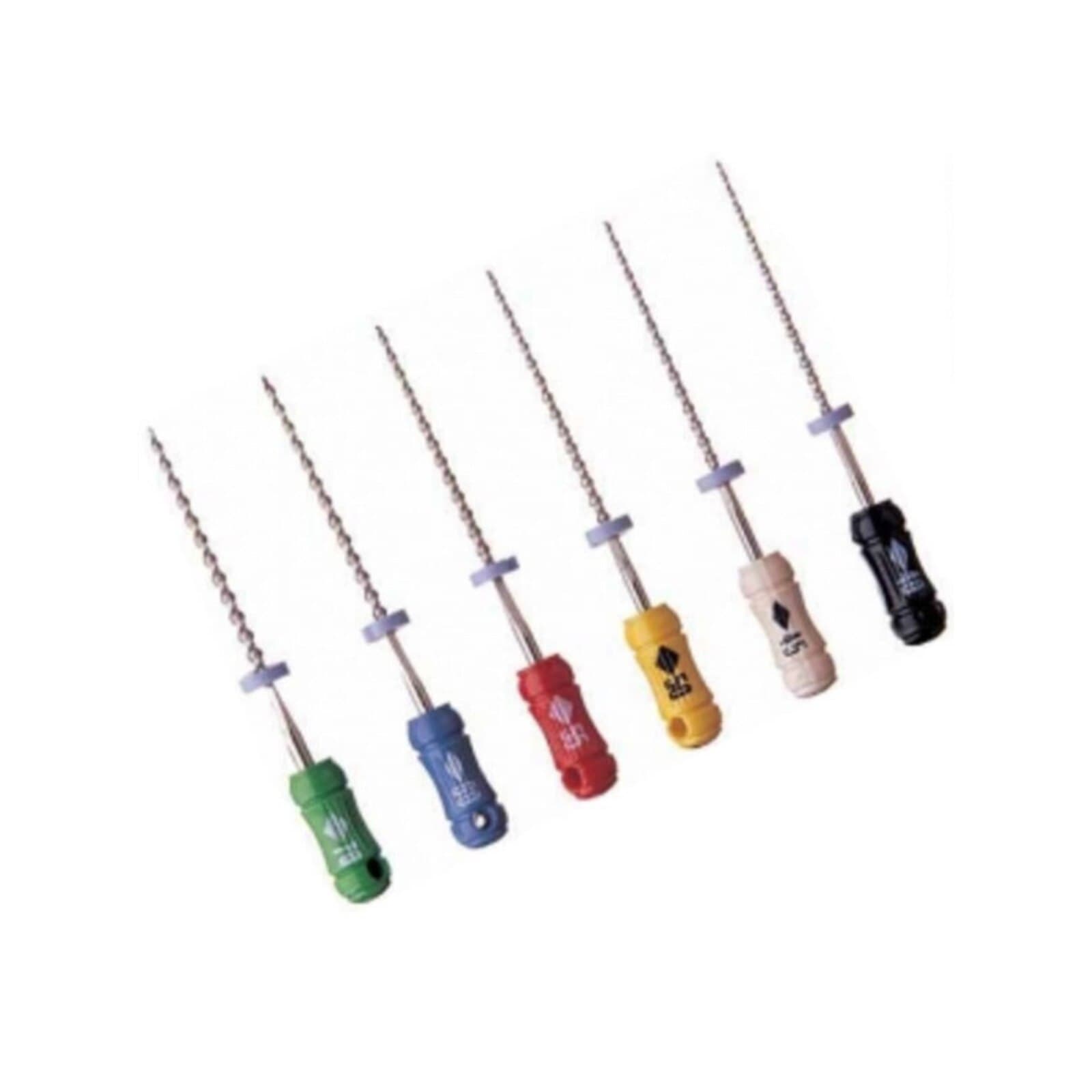 Roydent K-Type Files, Assorted #15-40, 21mm, Pack of 6, 06321160R thumbnail 3