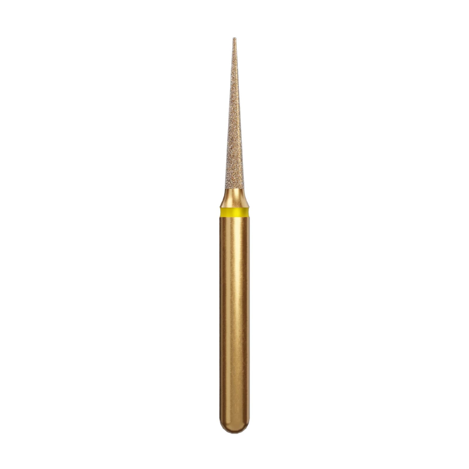 Alpen Multi-Use Diamond FG #858 Needle 1.2mm Extra Fine Yellow, Pkg/5 (858-012XF) thumbnail 2
