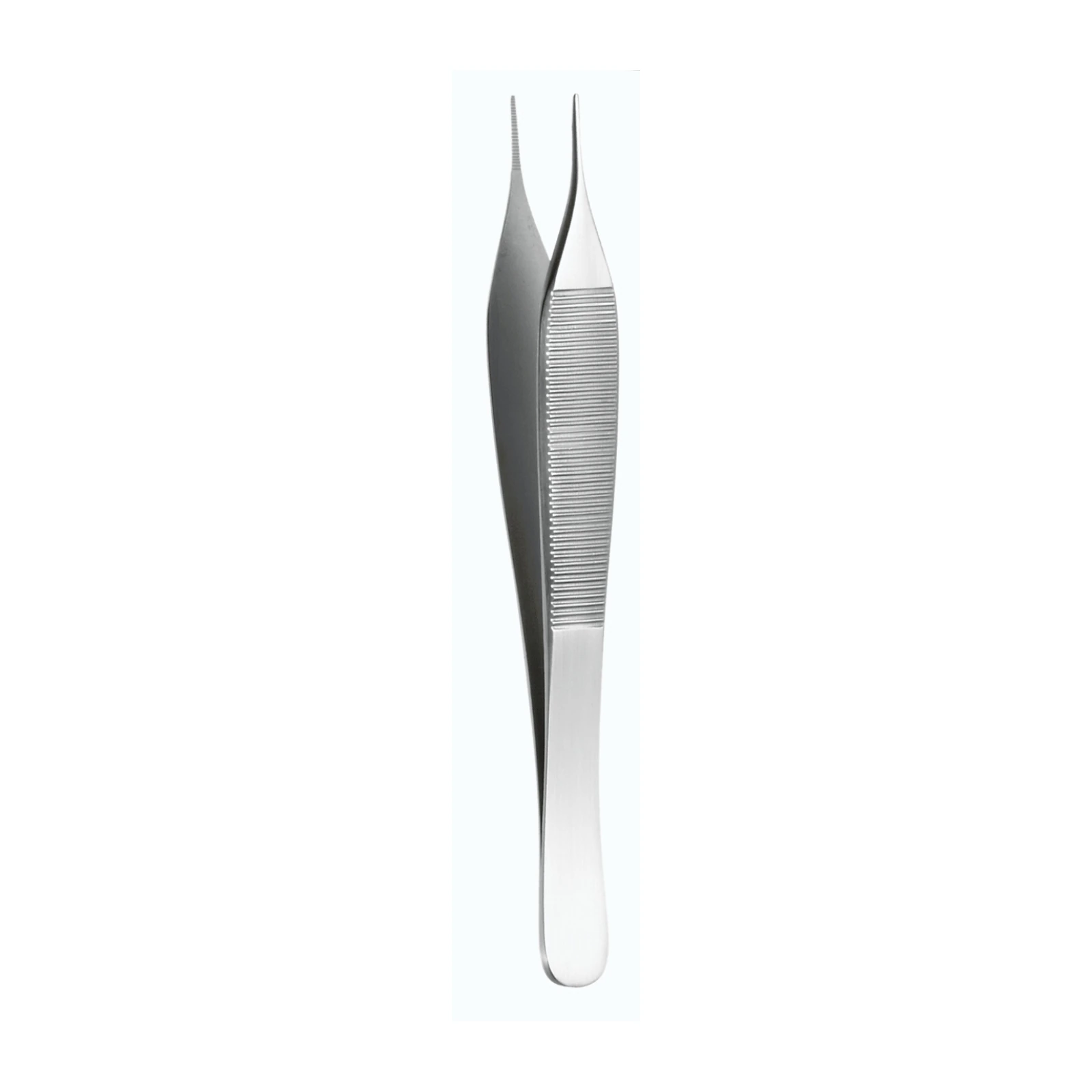 Adson 1x2 Teeth Tissue Forceps, 4.75", German Stainless Steel, Each thumbnail 2