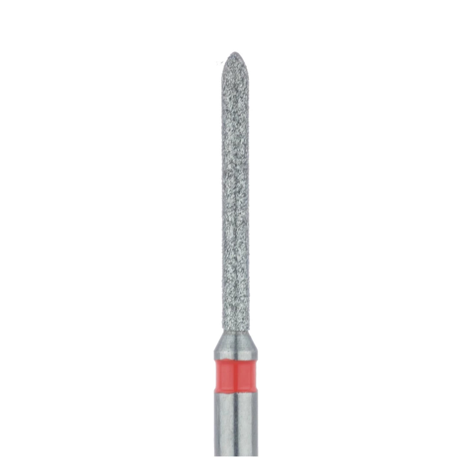 Meisinger 869F-010-FG Fine Diamond Bur, Long Torpedo, Friction Grip, 1.0 mm, 5/Pk thumbnail 3