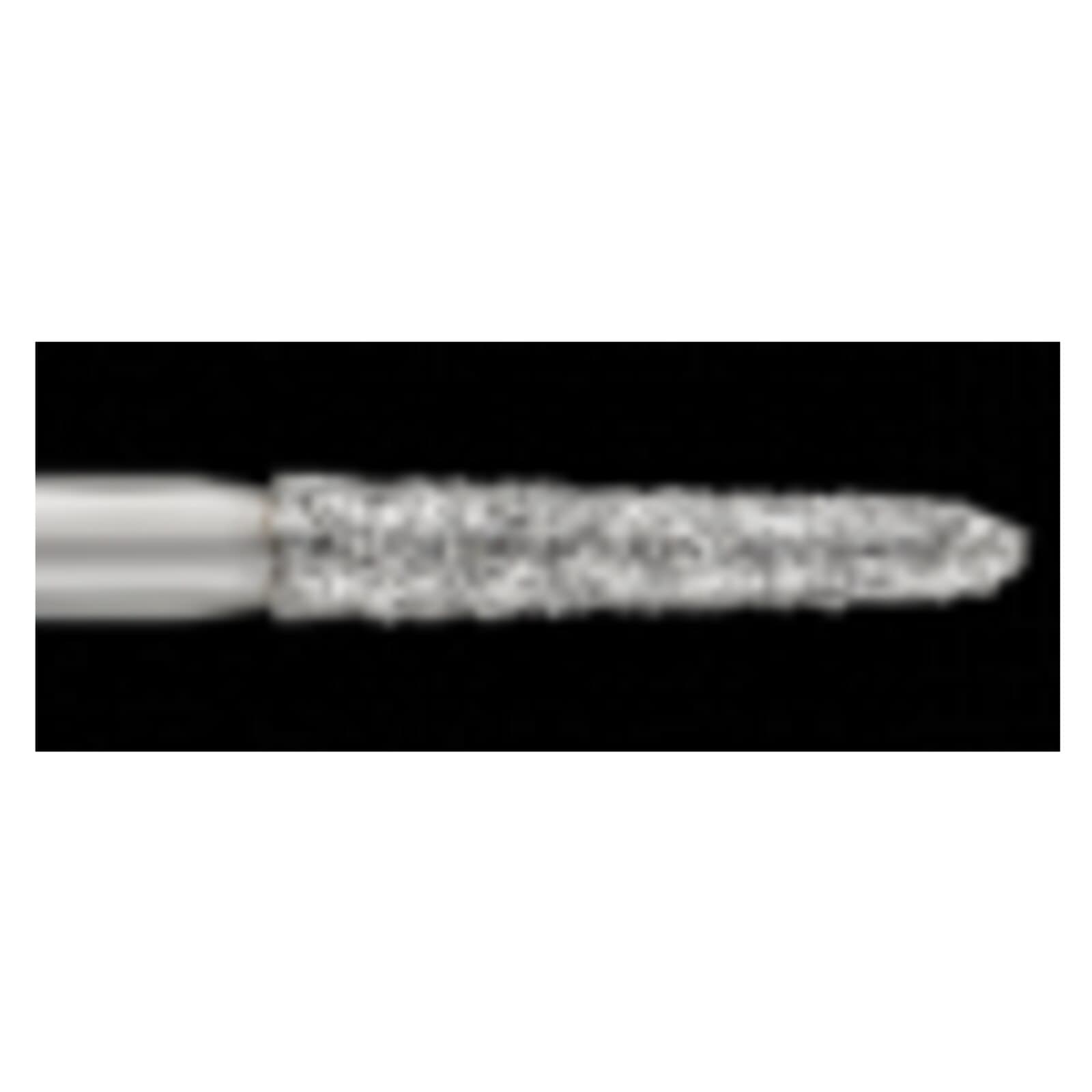 Piranha® Single Patient Use Diamond Bur, Fine Grit, Curettage FG, #878K-016F, 1.6 mm Diameter, 25/Pkg thumbnail 2