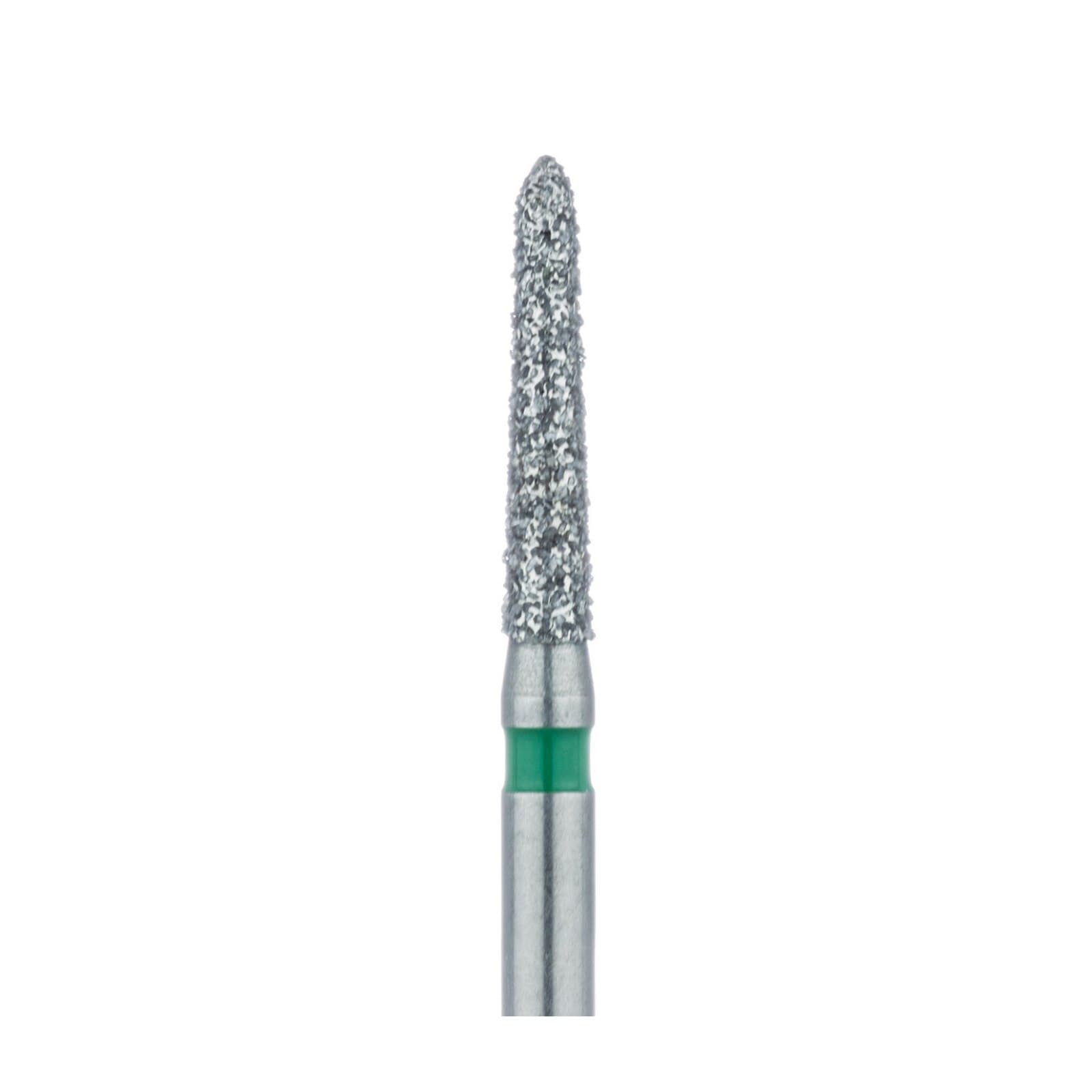 Meisinger Multi-Use Diamond Bur, FG, Modified Torpedo, #878G, 1.8 mm, Coarse (Green), 5/Pk, 878G-018-FG thumbnail 4