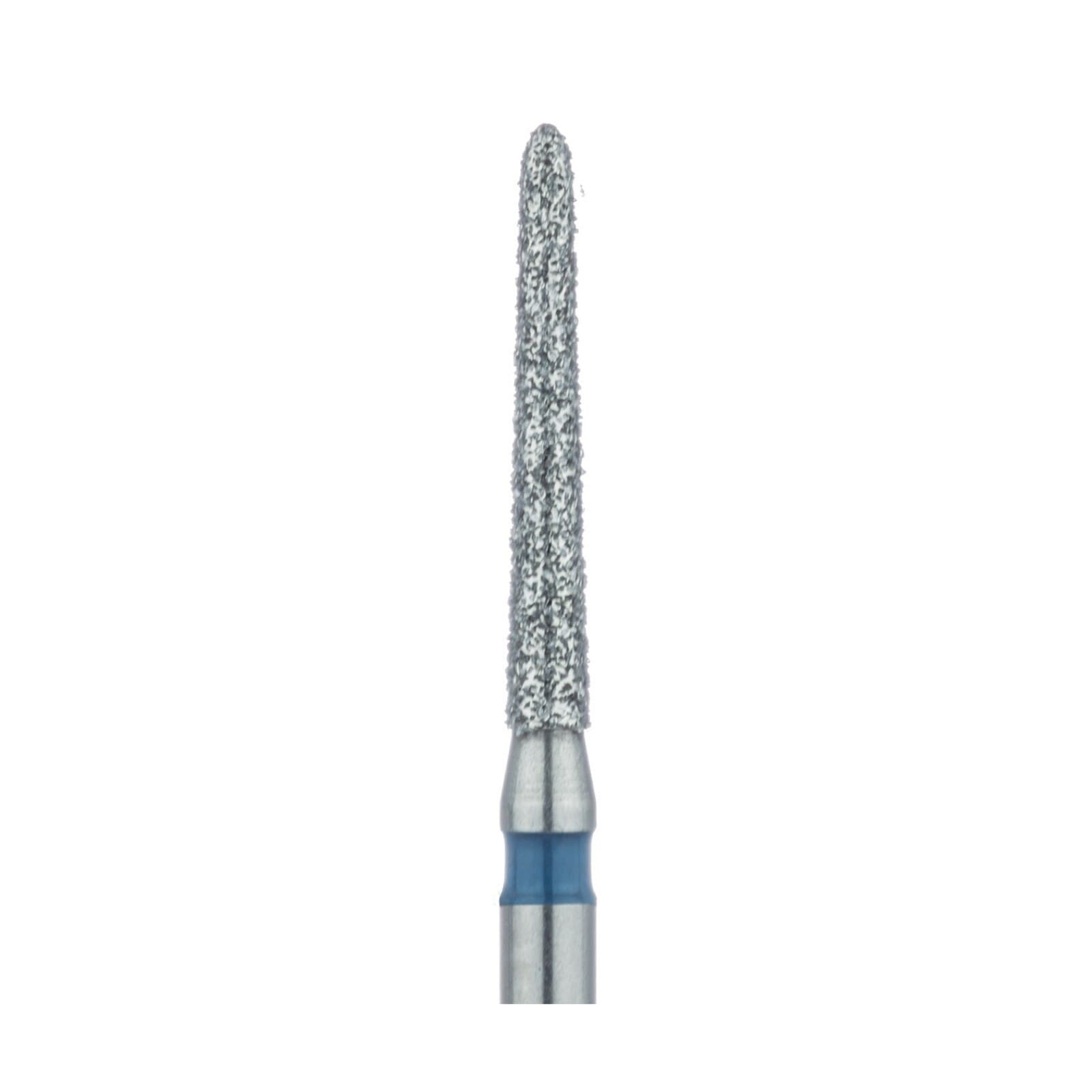 Meisinger Multi-Use Diamond Bur, FG, Long Modified Torpedo, #879, 1.4 mm, Medium Grit, Blue Ring, 5/Pk, 879-014-FG thumbnail 4