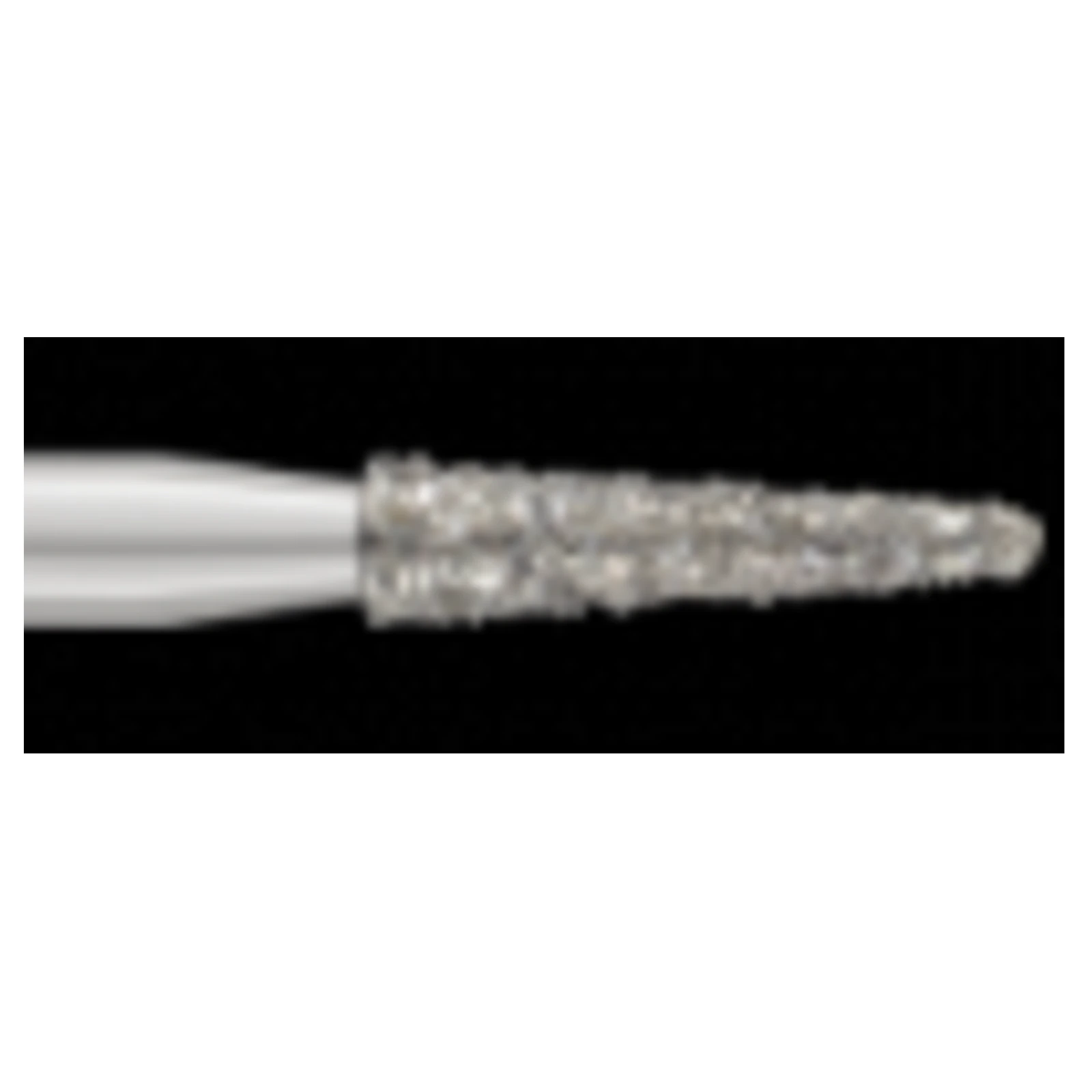 Piranha Diamond Single-Use Burs, FG, Round End Taper, #855-016SC, 1.6 mm, Super Coarse, Black, 25/Pk thumbnail 3