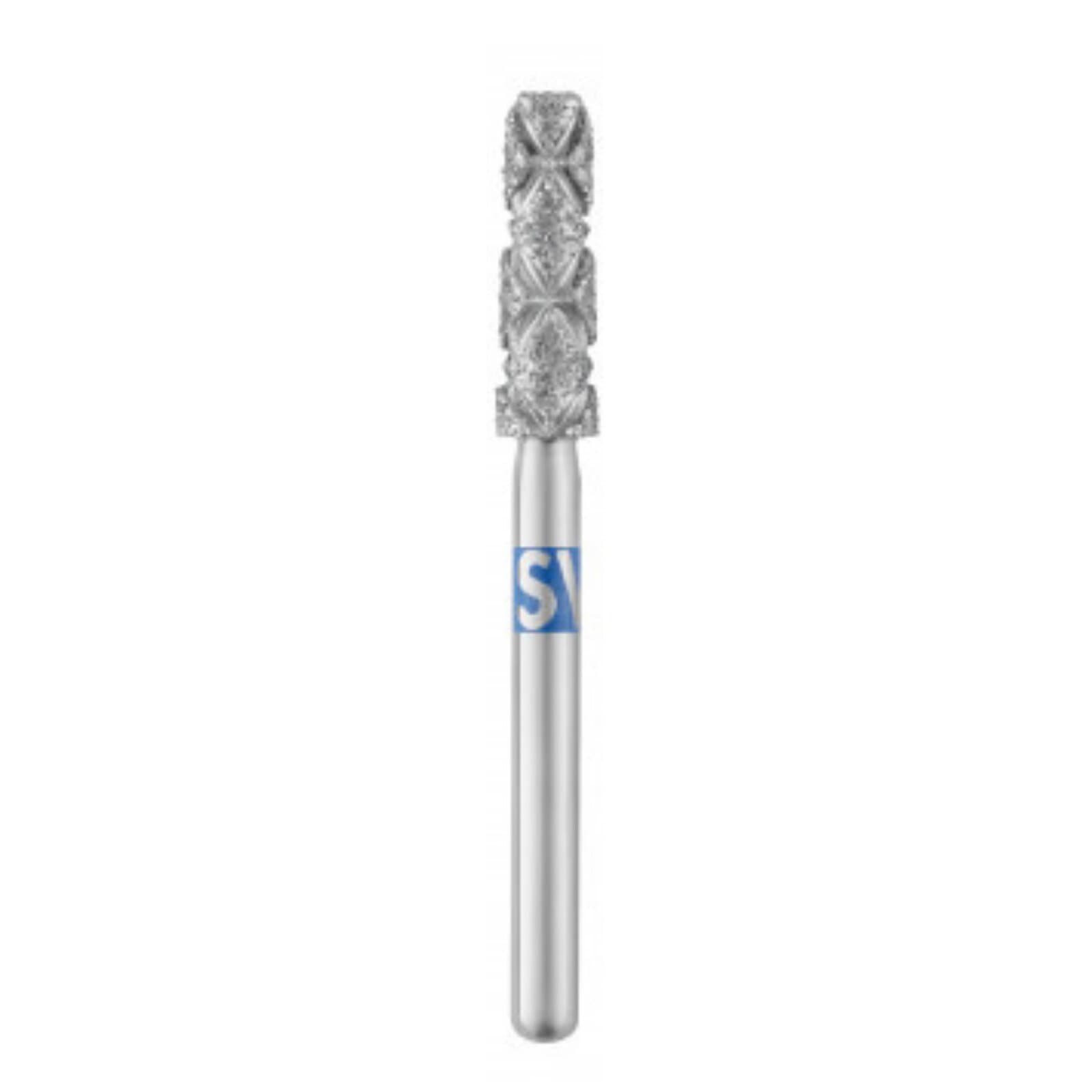SS White Piranha 2X Turbo Diamond Bur, Flat End Taper, FG, Medium Grit, Single-Use, #847-024, 5/Pk thumbnail 2