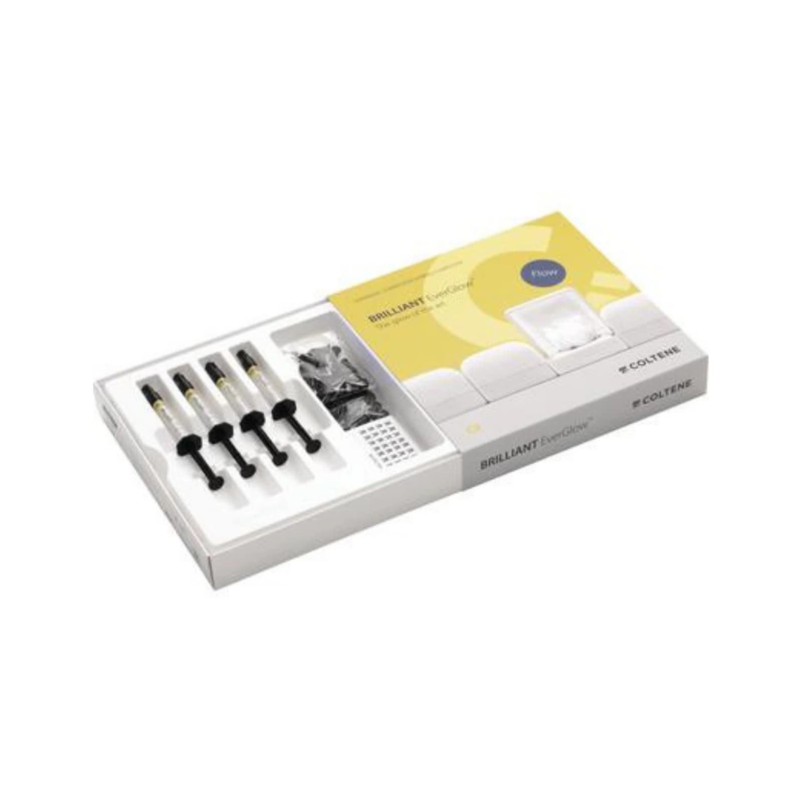 BRILLIANT EverGlow Flow Flowable Composite Intro Kit, 4 x 2g Syringes (Shades A1/B1, A2/B2, A3/D3, A3.5/B3), 40 Application Needles, 60019760 thumbnail 2