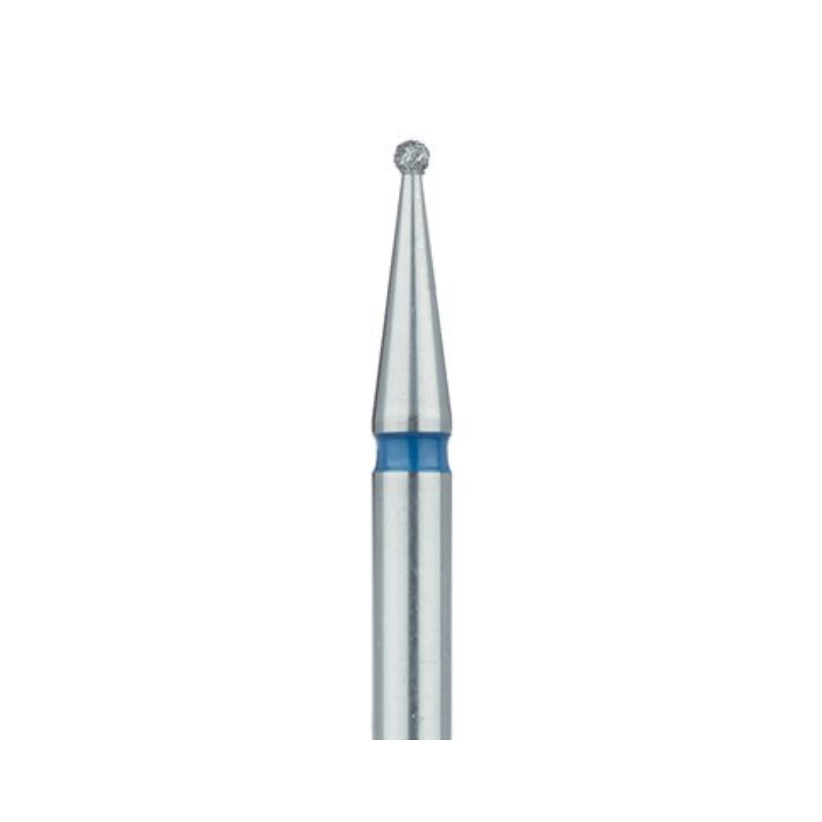 Meisinger 801-010-HP Round Diamond Bur, Medium Grit, 1.0 mm, HP Shank, 5/Pk thumbnail 3