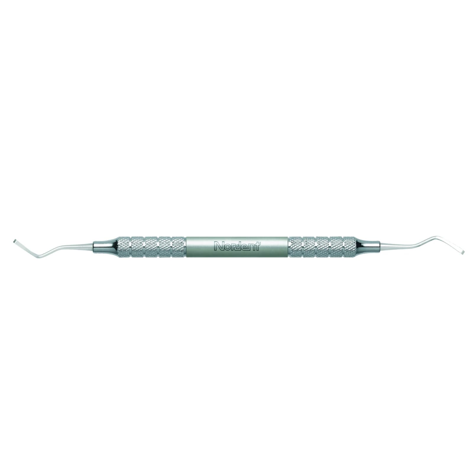 Nordent Relyant Goldman-Fox #5 Posterior Hoe Scaler, Double-Ended with #6 Handle, Stainless Steel - Curette DE Relyant Goldman Fox #5 #6 Handle - Image 1