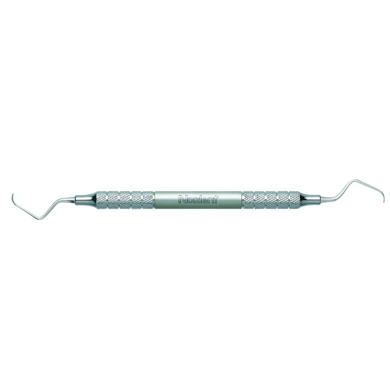 Nordent Relyant Gracey Curette Double-End #9-10, #6 Handle, Stainless Steel - Curette DE Relyant Gracey #9-10 #6 Handle - Image 1