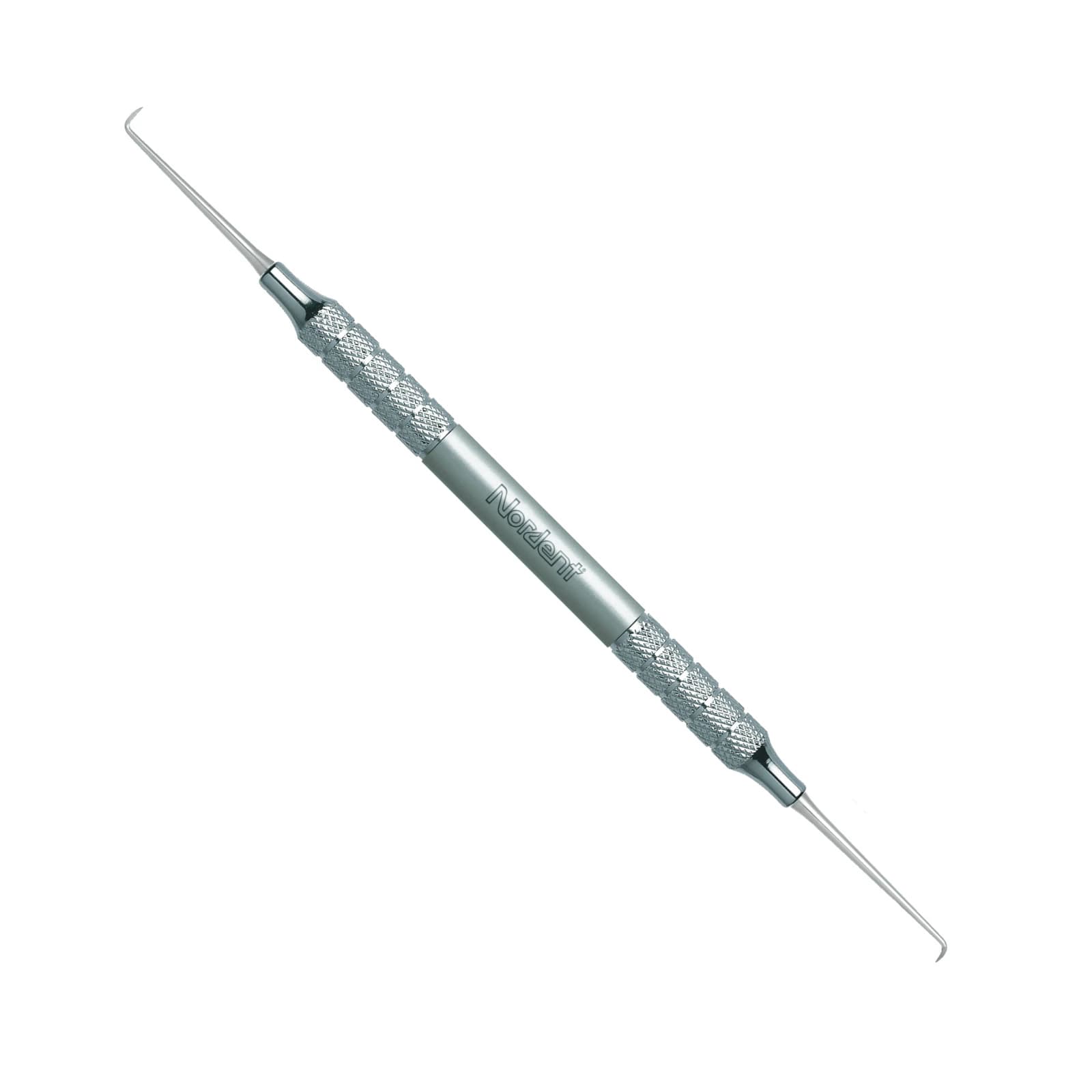 Nordent Relyant Anterior Jaquette Morse Scaler Double-End #0-00, Relyant #6 Handle, Stainless Steel - Scaler DE Relyant Anterior Jaquette Morse #0-00 #6 Handle - Image 1