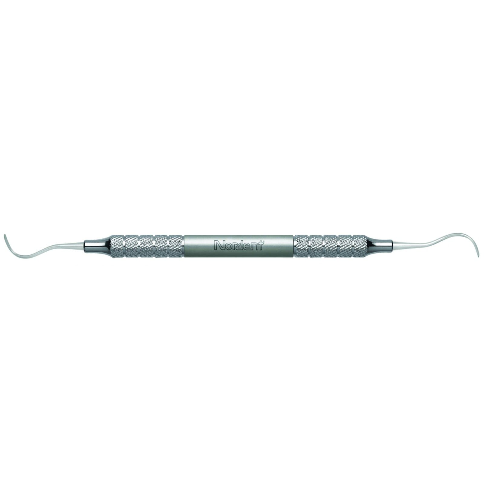 Nordent Relyant McCall Curette Double-End #17S-18S with #6 Handle, 440A Stainless Steel thumbnail 2