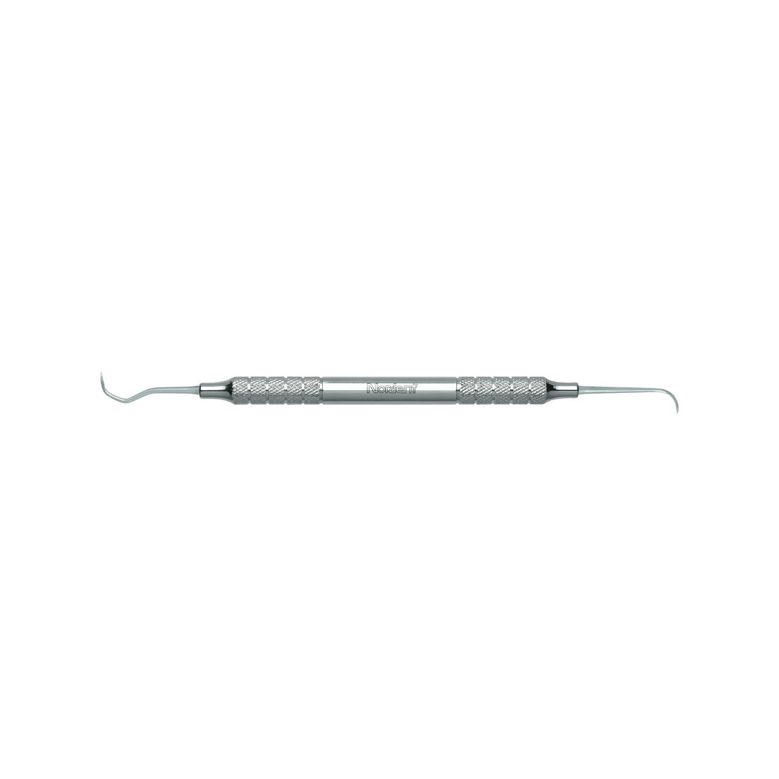 Nordent Relyant #128 SE Scaler with Eco Handle, Anterior Sickle, USC - -Relyant #128 SE Scaler w/Eco Handle - Image 1
