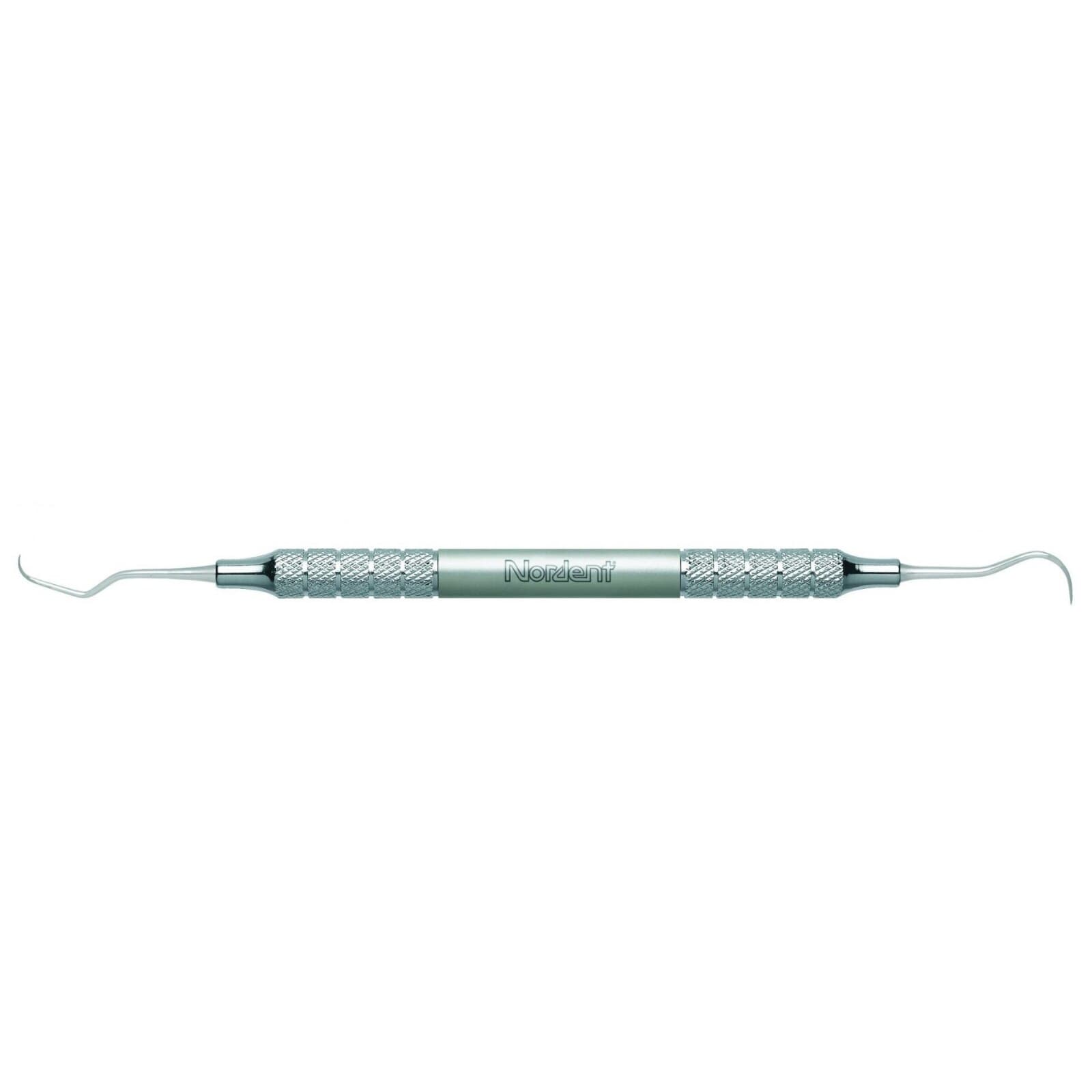Nordent Relyant Scalette Double-Ended Anterior Scaler, #N137 Mini Blade, Relyant #6 Handle, Stainless Steel thumbnail 2