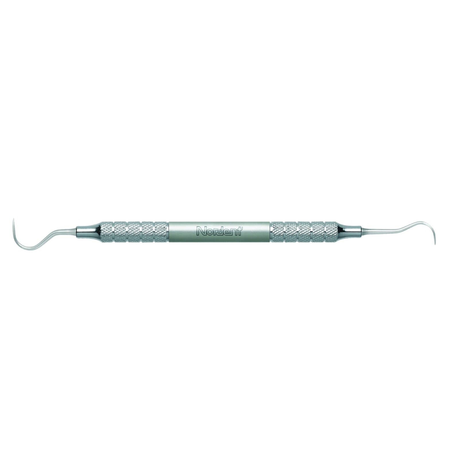 Nordent Relyant Scaler DE Anterior Sickle Towner #U15-Sickle N5 (H5-U15) #6 Handle, Double-End, US 440A Stainless Steel thumbnail 2