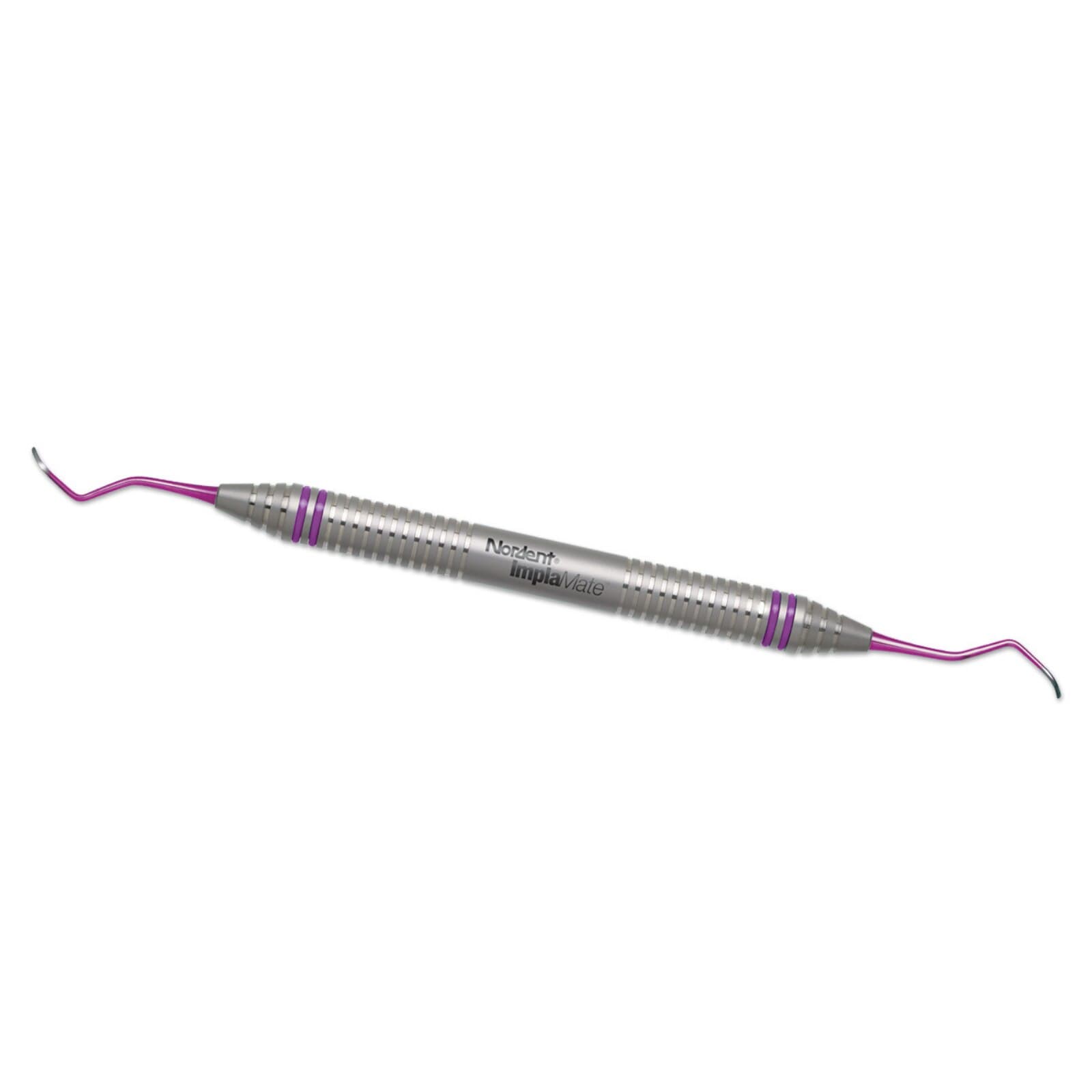 Nordent ImplaMate Implant Scaler DE Langer #5-6 Micro Mini Titanium DuraLite ColorRings, CEISLN5-6MM thumbnail 2