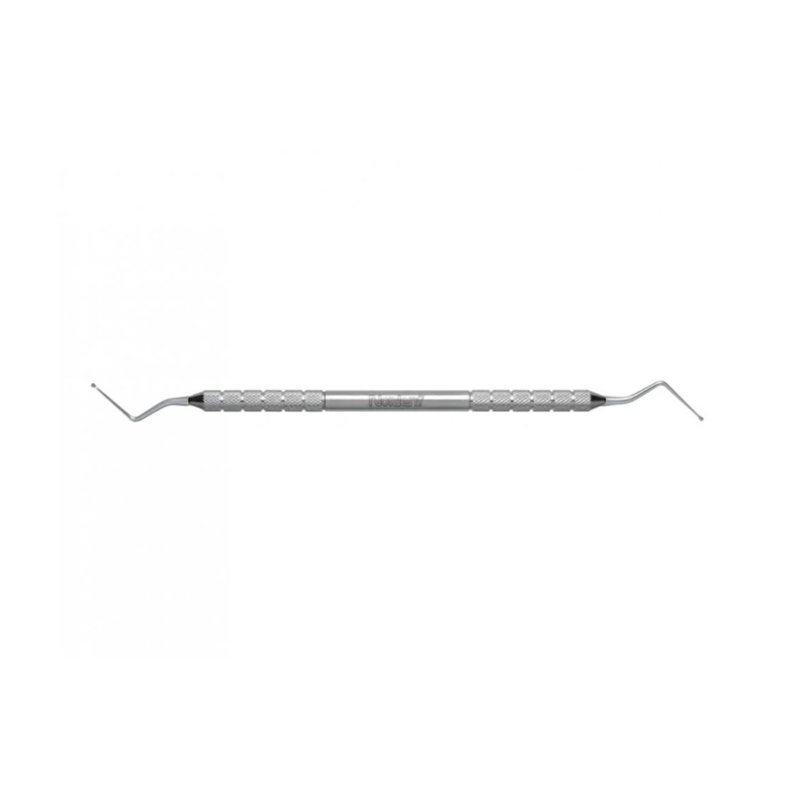 Nordent Endodontic DE Excavator, Extra Long Shank Spoon #EC11L, Medium Round Handle - EXCAVATORS #EC11L ENDO DE EXTRA LONG SPOON - Image 1