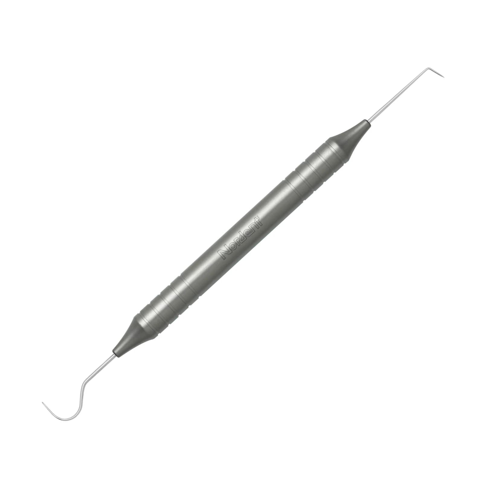 Nordent Explorer #23/6 Double-Ended, DuraLite Round Handle, Stainless Steel thumbnail 2