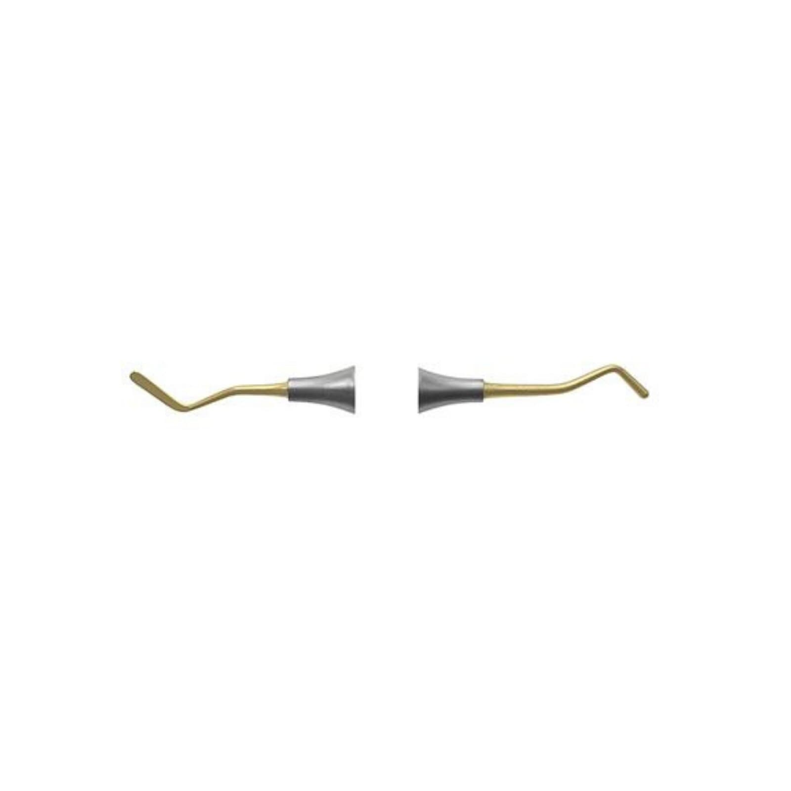 Nordent Composite Placement Instrument, #20T Long Paddle/Round Plugger, Double-End, Titanium Nitride Coated, DuraLite Round Handle, 1/Pk, REPFI20T thumbnail 3
