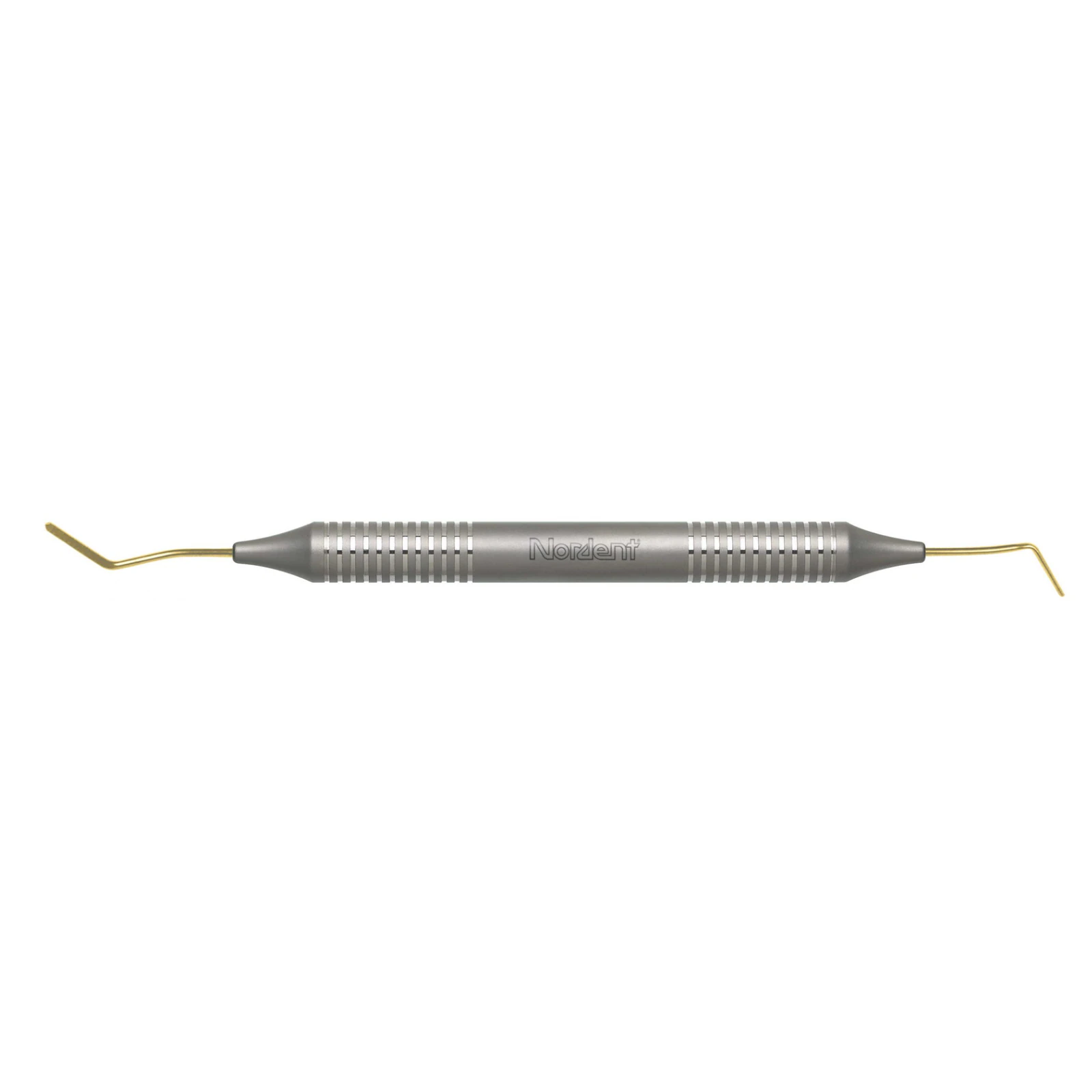 Nordent #37 Titanium-Coated Double End Paddle Composite Placement Instrument, DuraLite Round Handle, REPFI37T - Nordent #37 Titanium-Coated Double End Paddle Composite Placement Instrument - Image 1