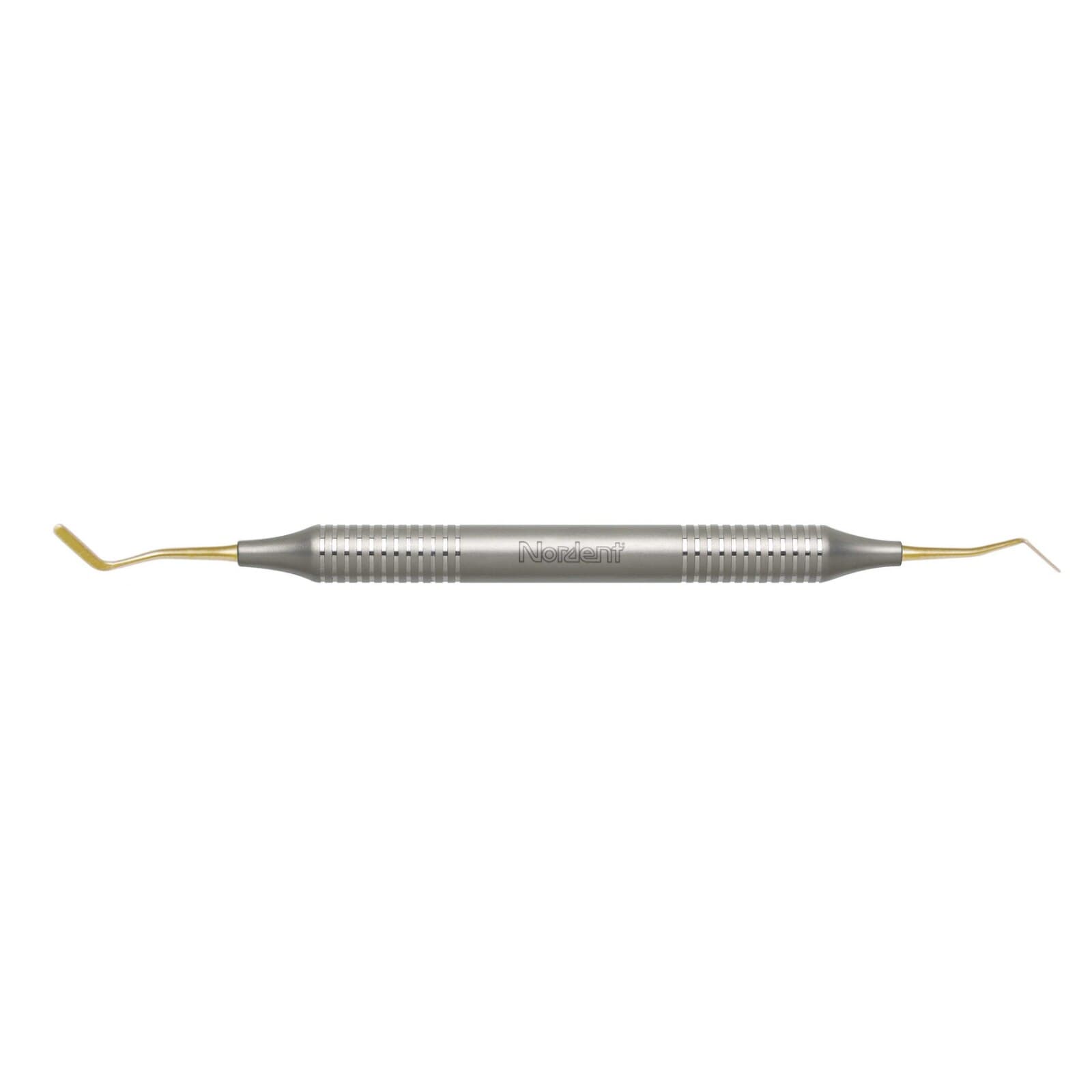 Nordent Composite Placement DE TiN Coated Double Paddle #39 DuraLite Round Handle, REPFI39T thumbnail 8