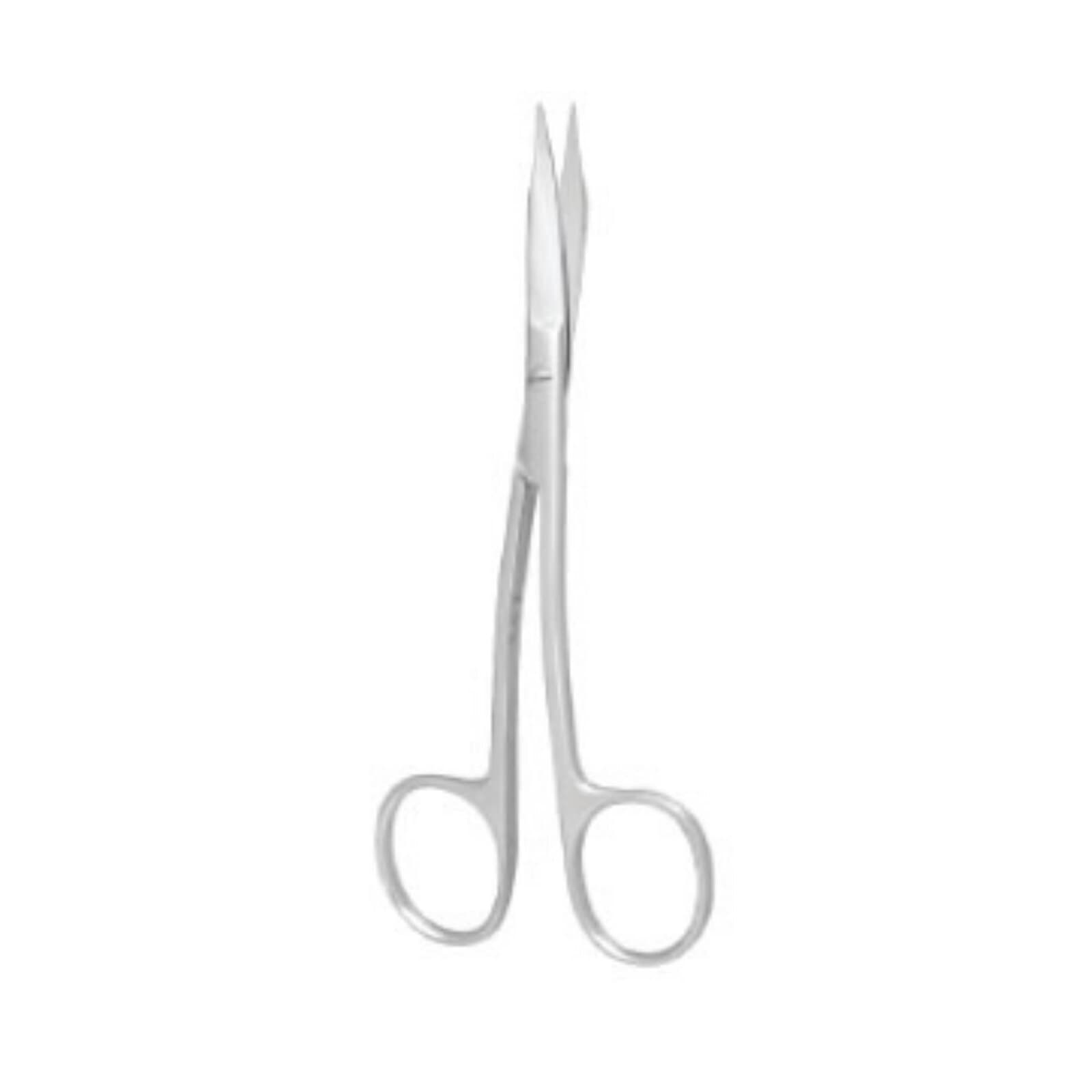 Nordent Scissors Goldman Fox Curved Handle 5" (130mm), #321 - Scissors Goldman Fox Curved Handle 5" - Image 1