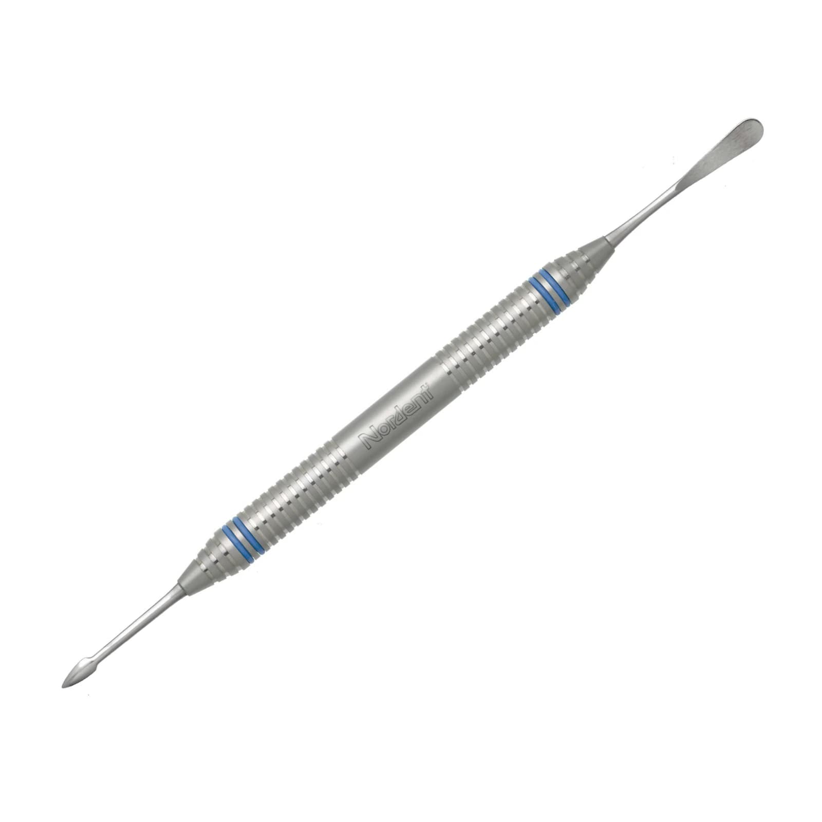 Nordent Kramer-Nevins #1 Double End Periosteal Elevator, Stainless Steel, Medium Round Handle - Periosteal Elevator DE Kramer-Nevins #1 Med-Rnd Handle - Image 1