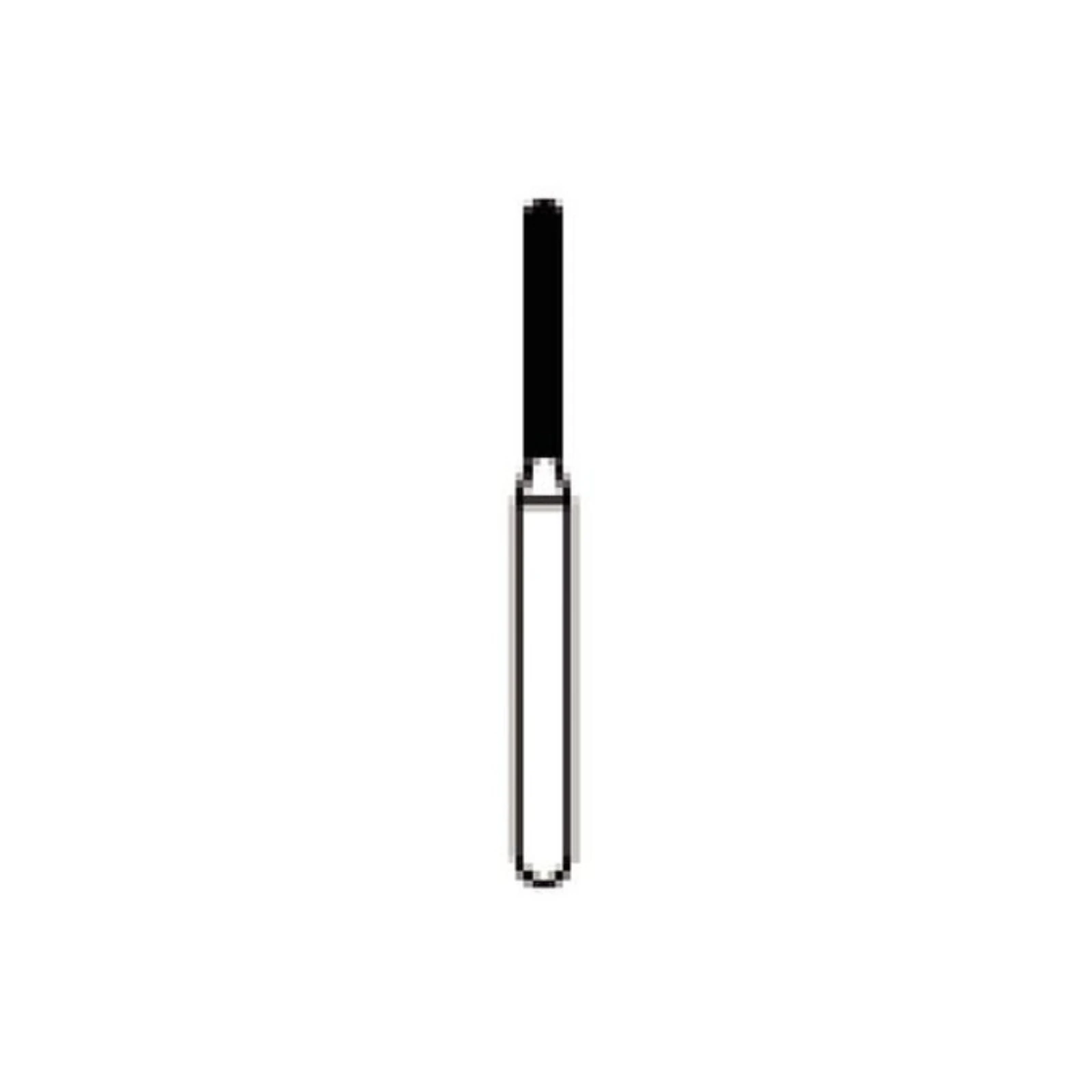 NTI FG Diamond Bur, Coarse, Round End Cylinder, 881-010, Friction Grip, 5/Pkg thumbnail 2