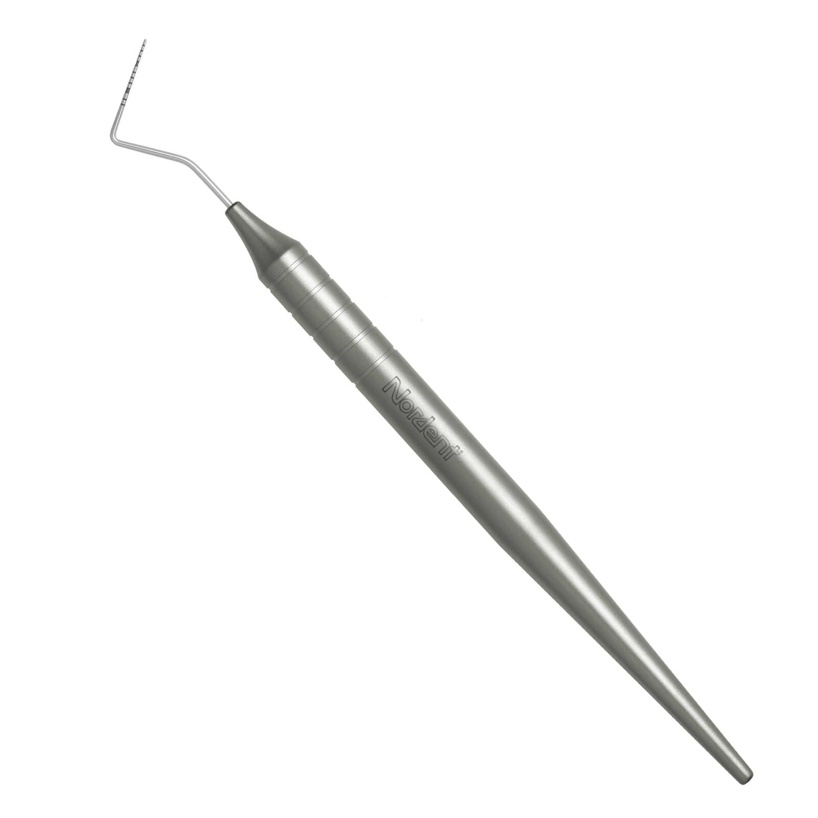 Nordent DuraLite Round Color-Coded Single-Ended UNC #12 Periodontal Probe, 1-12 mm, Stainless Steel, 1 Each thumbnail 7